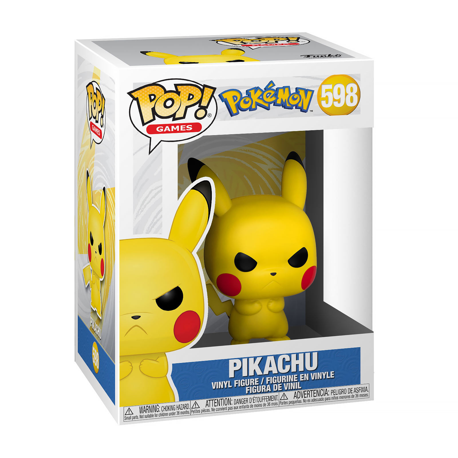 Pokemon - Figurine Funko Pop Pikachu Grincheux