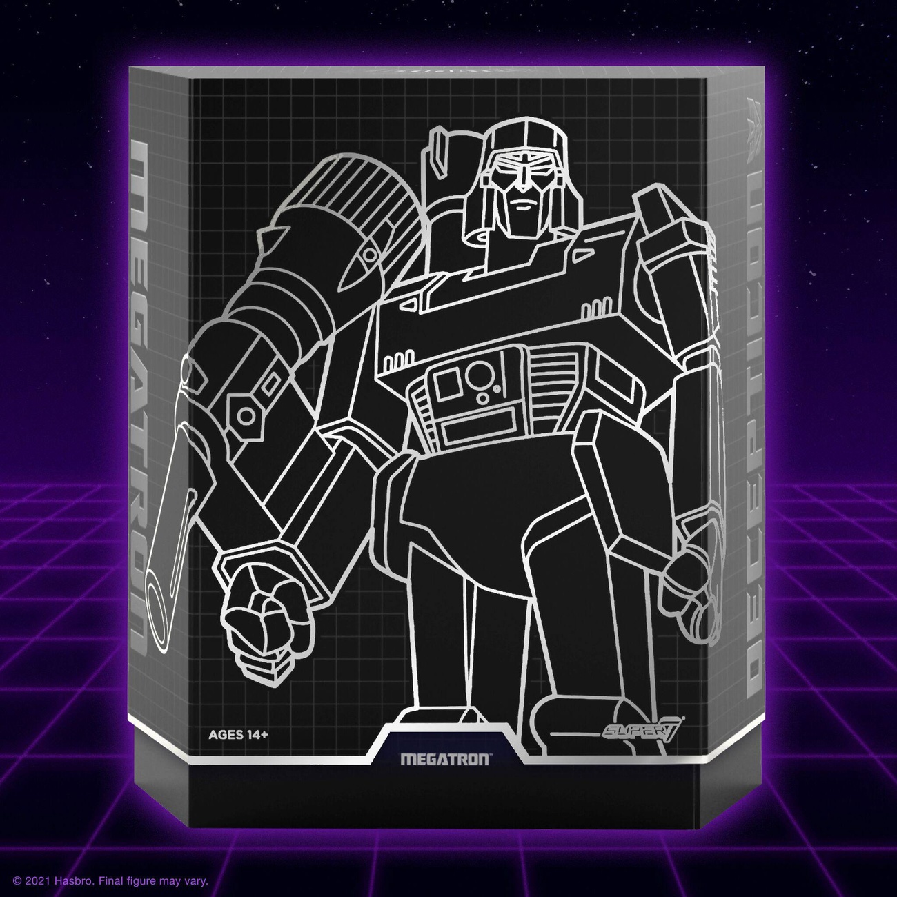 Transformers Ultimates action figure Megatron (cartone G1) 20 cm