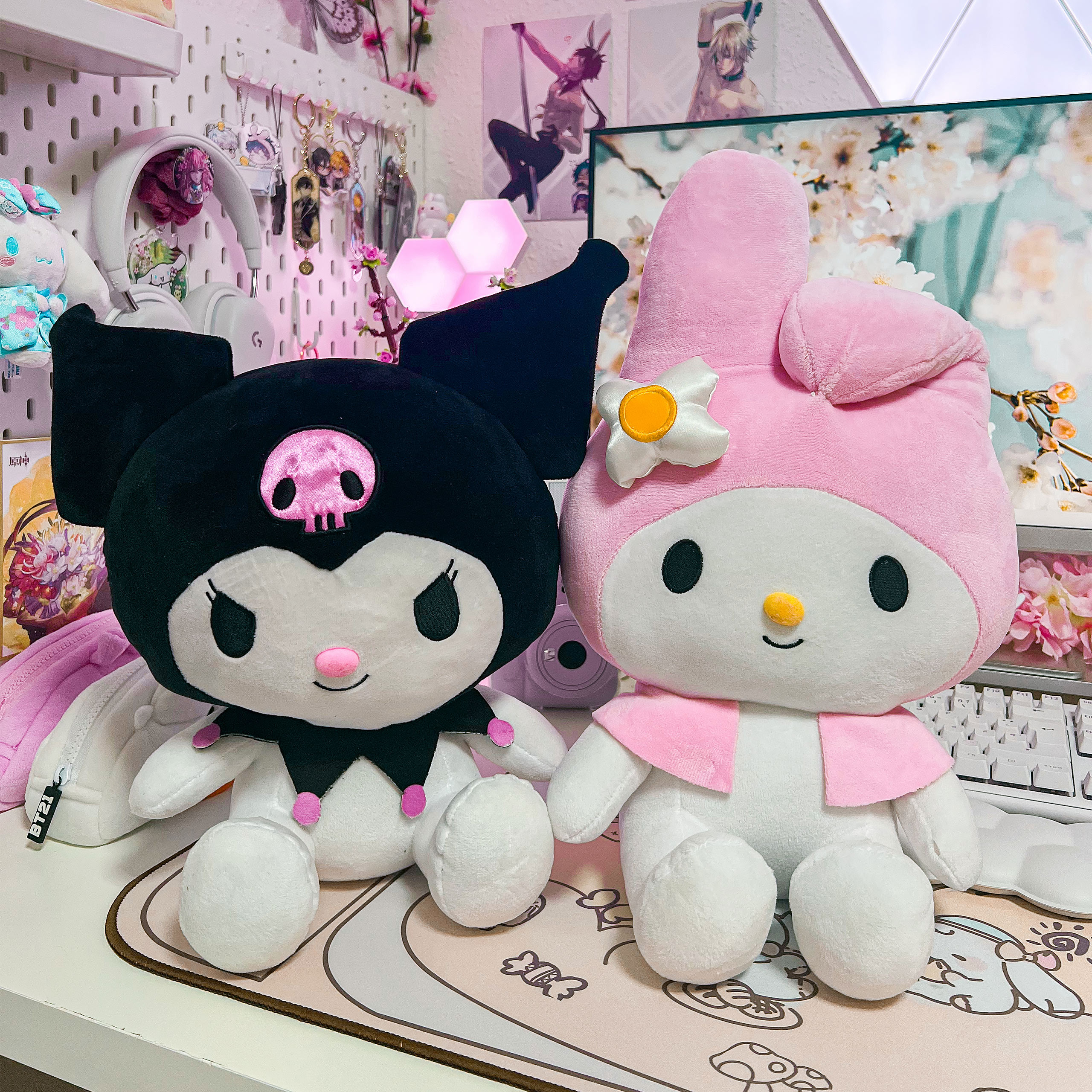 Sanrio - Hello Kitty Melody Figure en Peluche