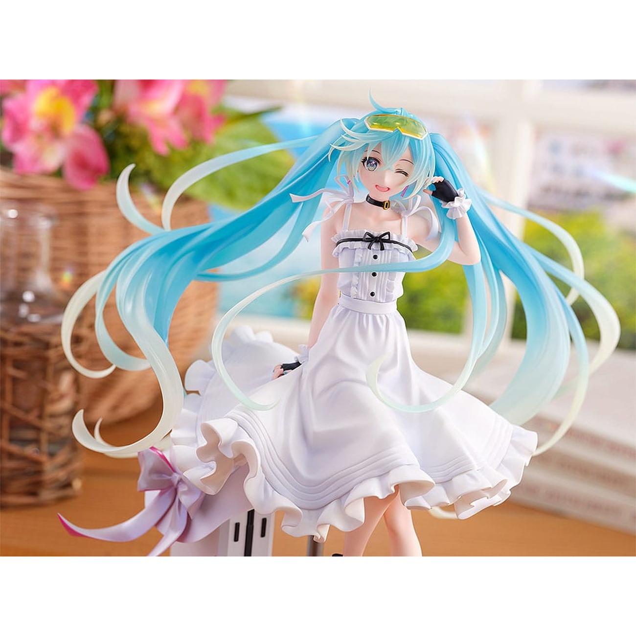 Hatsune Miku GT Project Statue PVC Originale 1/7 Vacation Style Ver. 24 cm