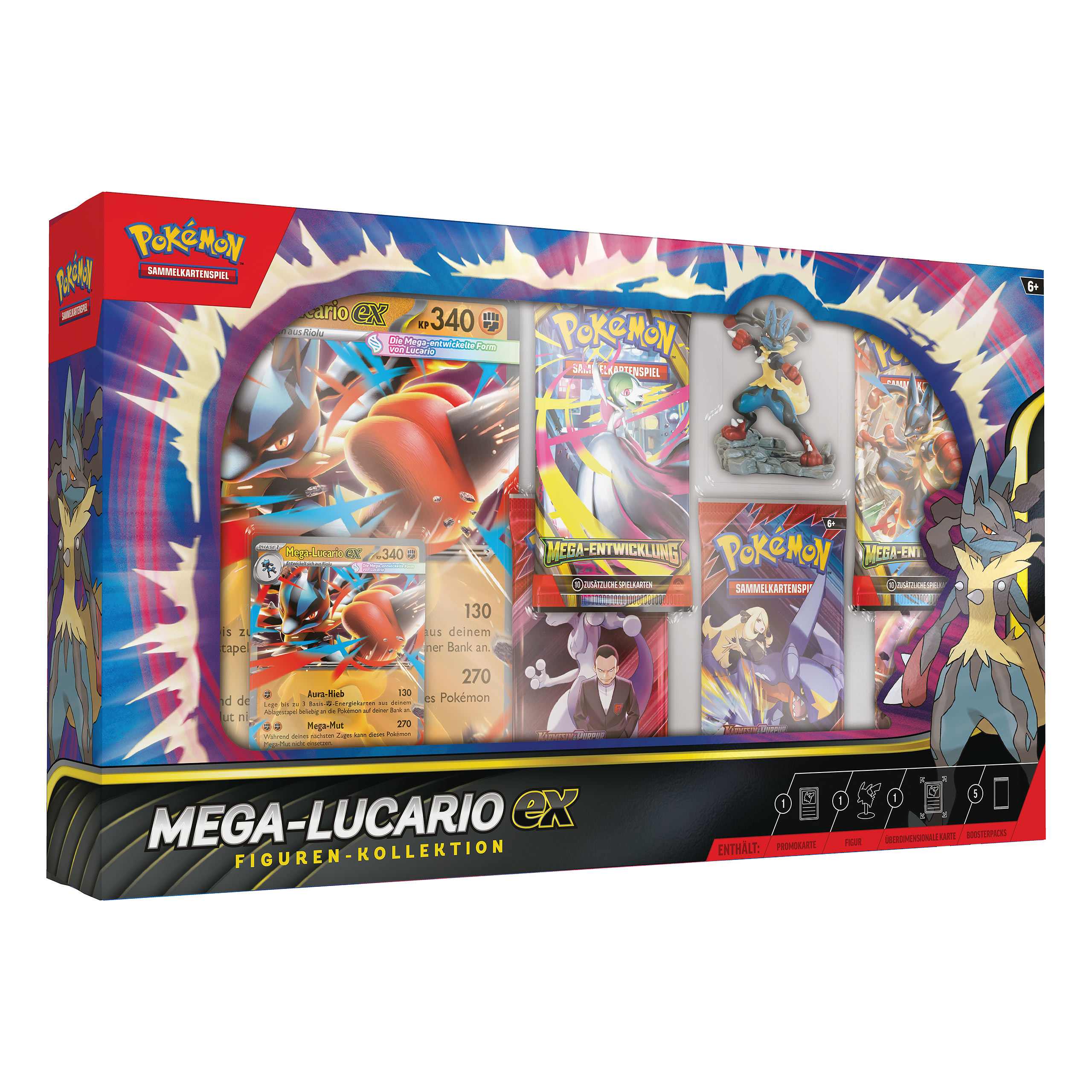 Pokémon - Collection Premium de figurines Méga-Lucario