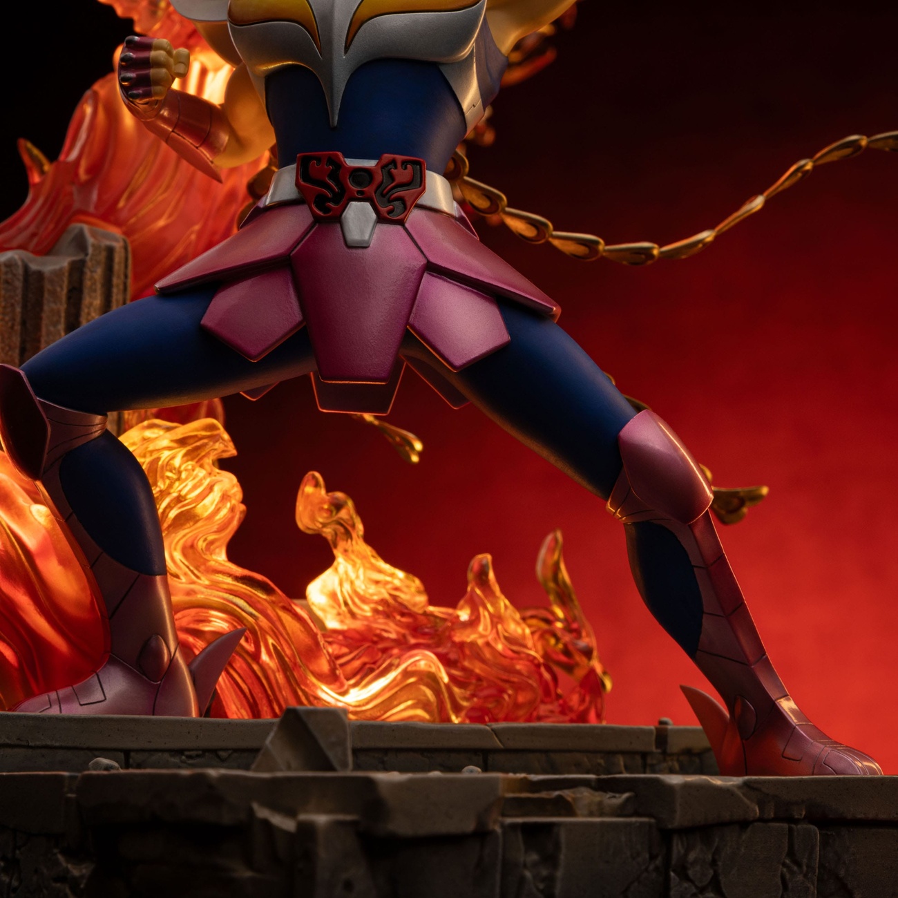 Saint Seiya Statua Deluxe Art Scale 1/10 Phoenix Ikki 41 cm