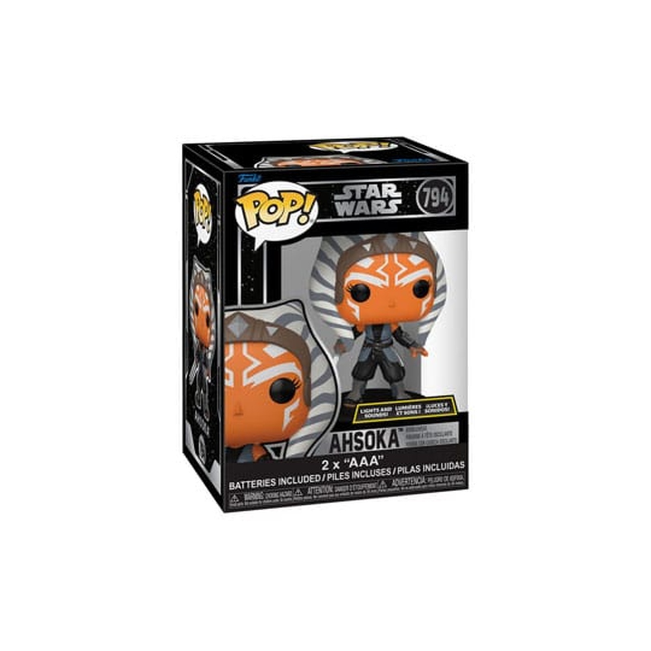 Star Wars Super Sized POP! Figura in vinile Super Ahsoka (SFX) 9 cm