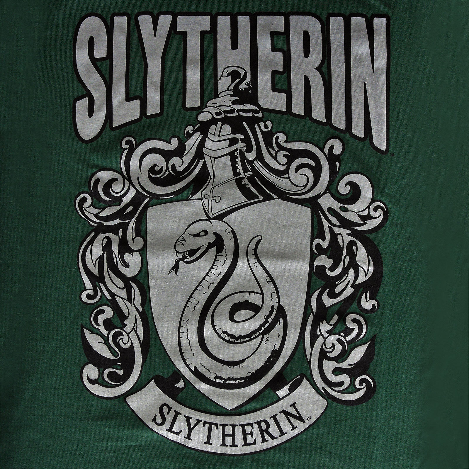 Harry Potter - T-Shirt vert avec blason de Serpentard