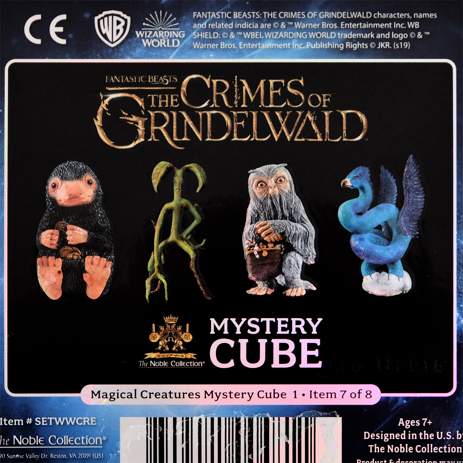Harry Potter & Animaux fantastiques - Figurine Mystery Cube