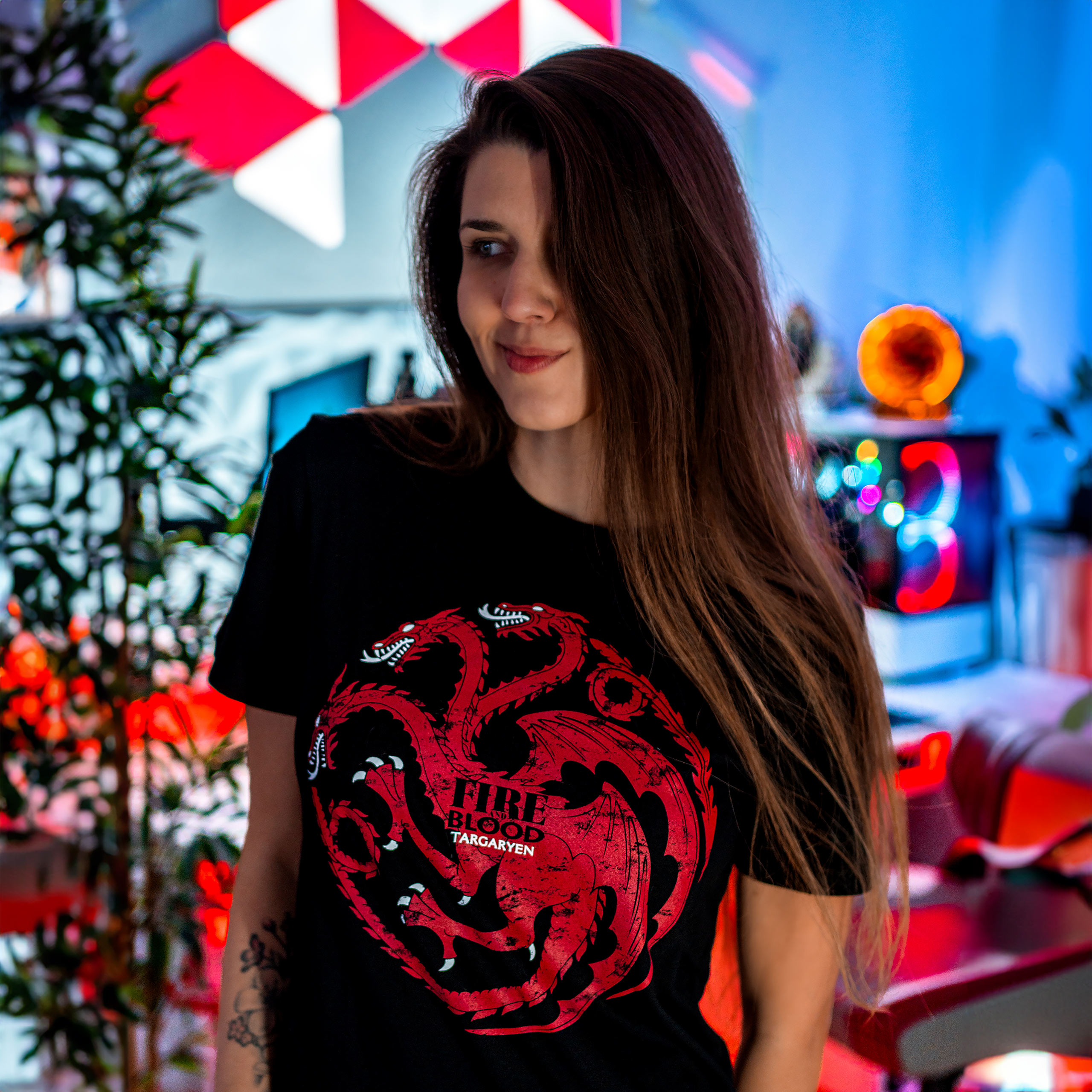 Camiseta de la Casa Targaryen de Juego de Tronos