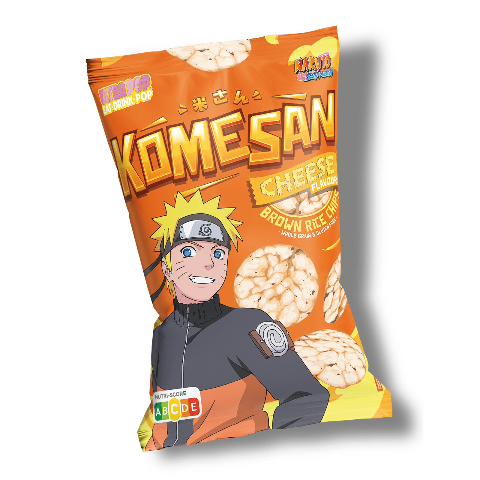 Naruto Uzumaki Vollkorn Puffreis Chips Käse