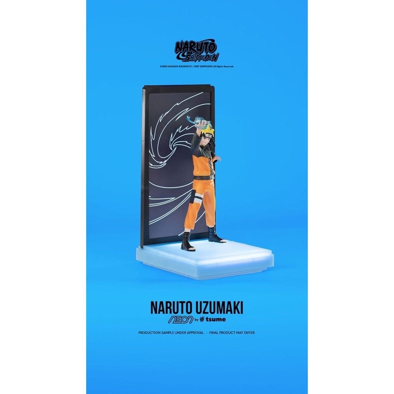 Naruto - Figurka Neon Naruto Uzumaki 1:9