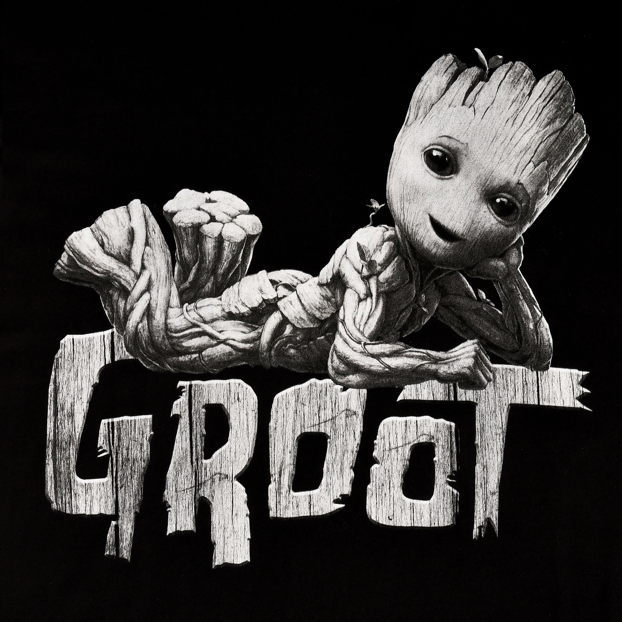 Groot T-Shirt schwarz - Guardians of the Galaxy