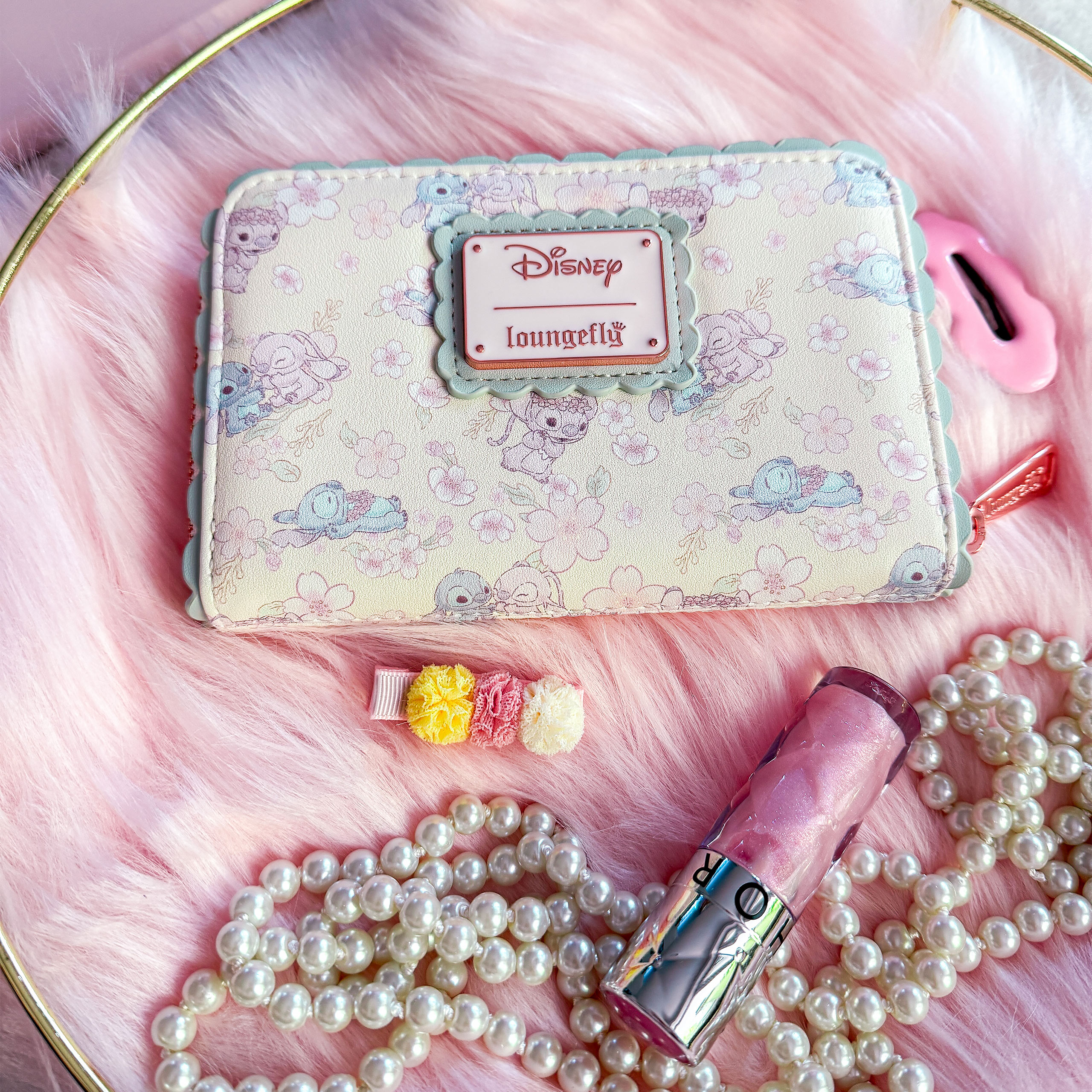 Lilo & Stitch - Angel und Stitch Cherry Blossom Geldbörse