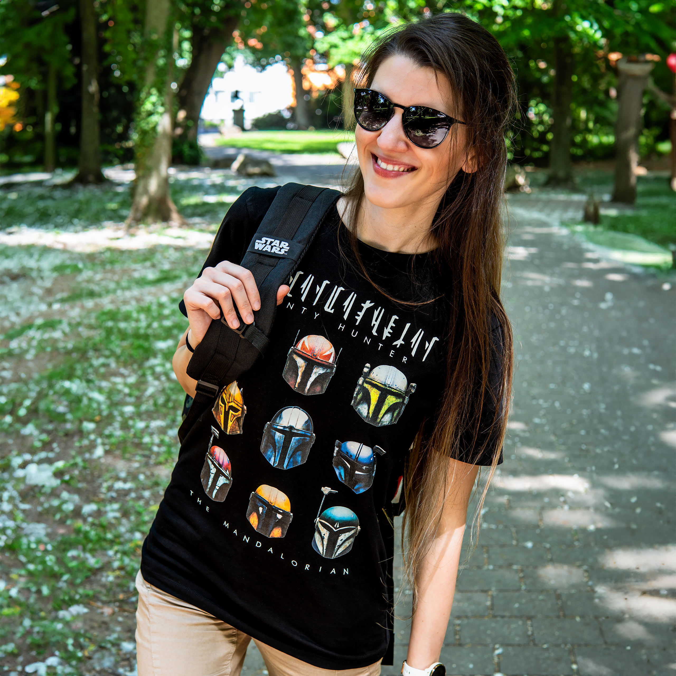 Star Wars - Mandalorian Helmets T-Shirt black