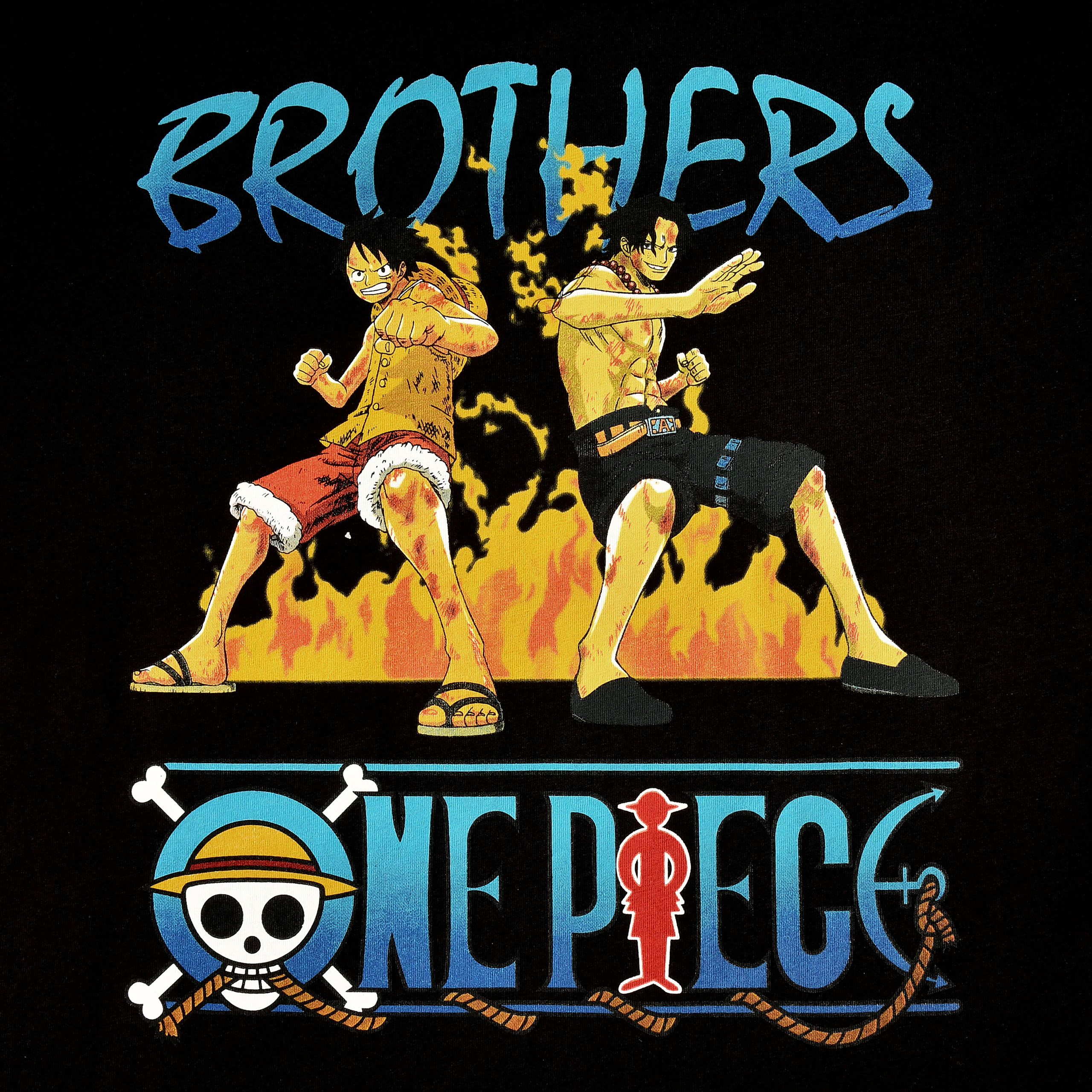 One Piece - Brothers T-Shirt schwarz