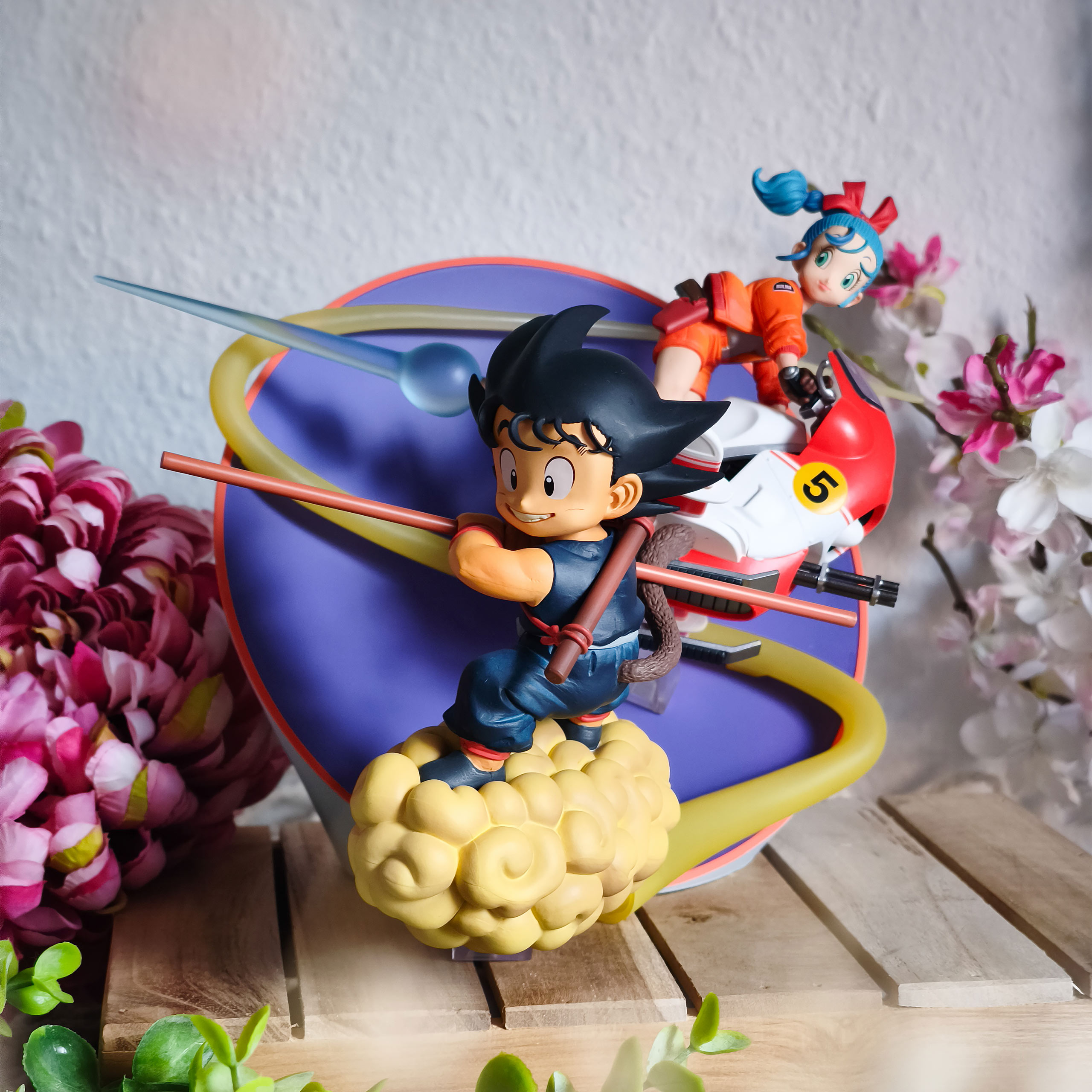 Dragon Ball - Statue Son Goku & Bulma