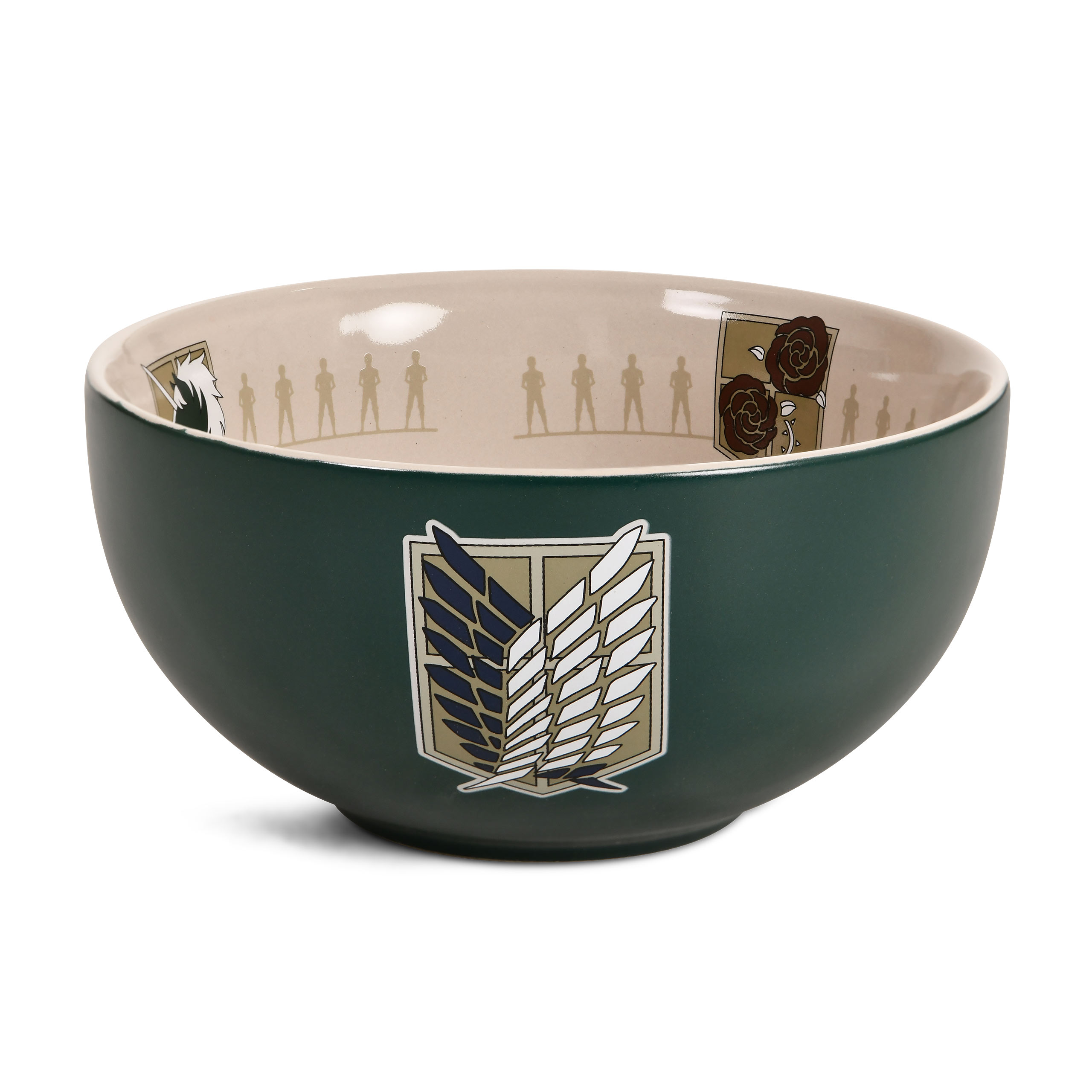 Attack on Titan - Bol de céréales avec symbole du Corps d'exploration