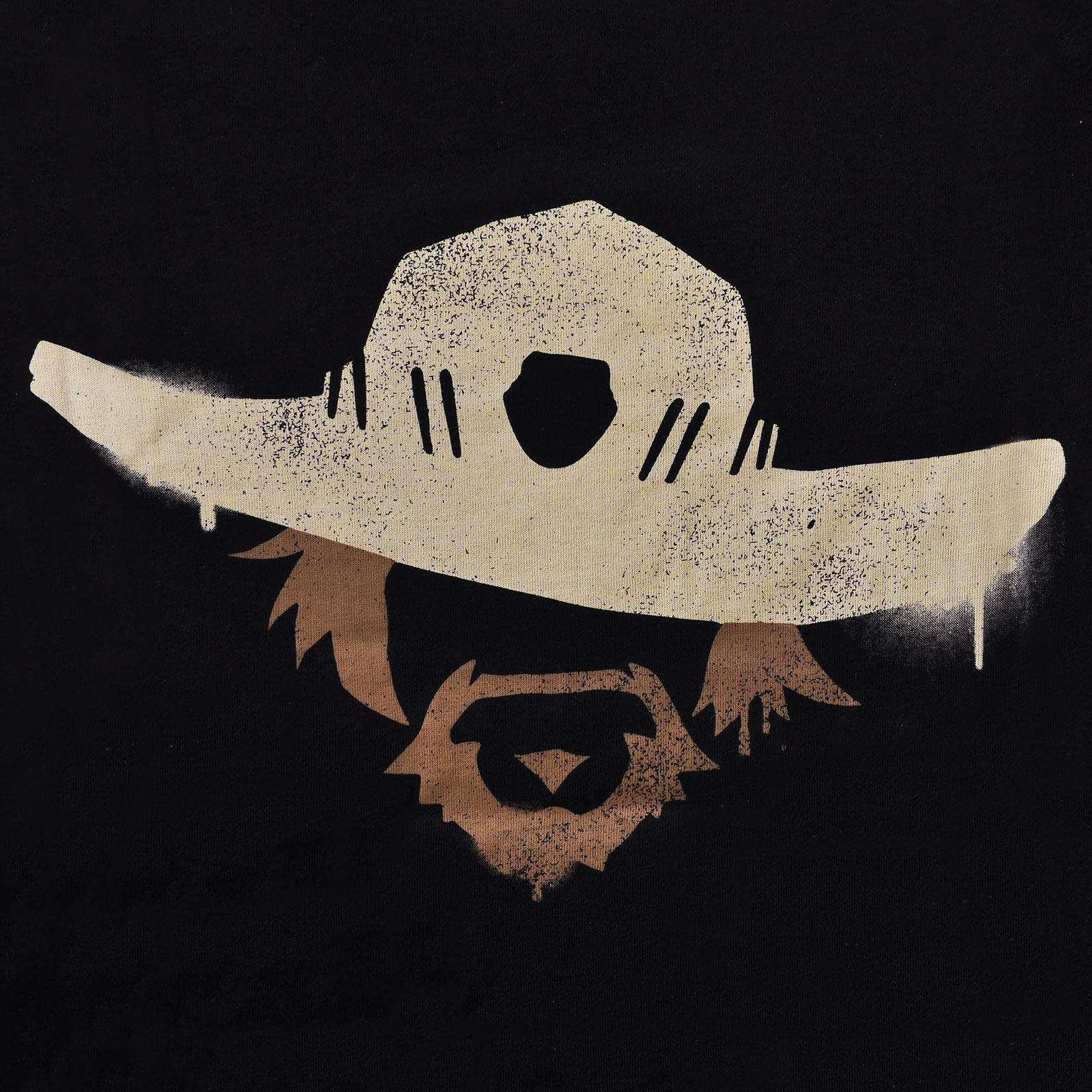 Overwatch - Cassidy Spray Logo T-Shirt schwarz