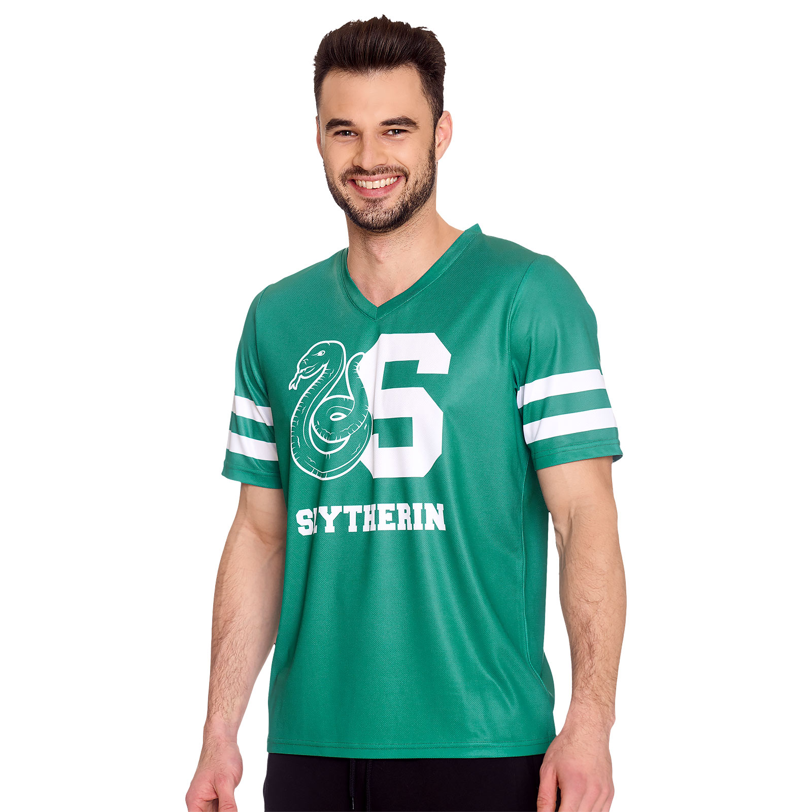 Harry Potter - T-shirt Team Slytherin vert