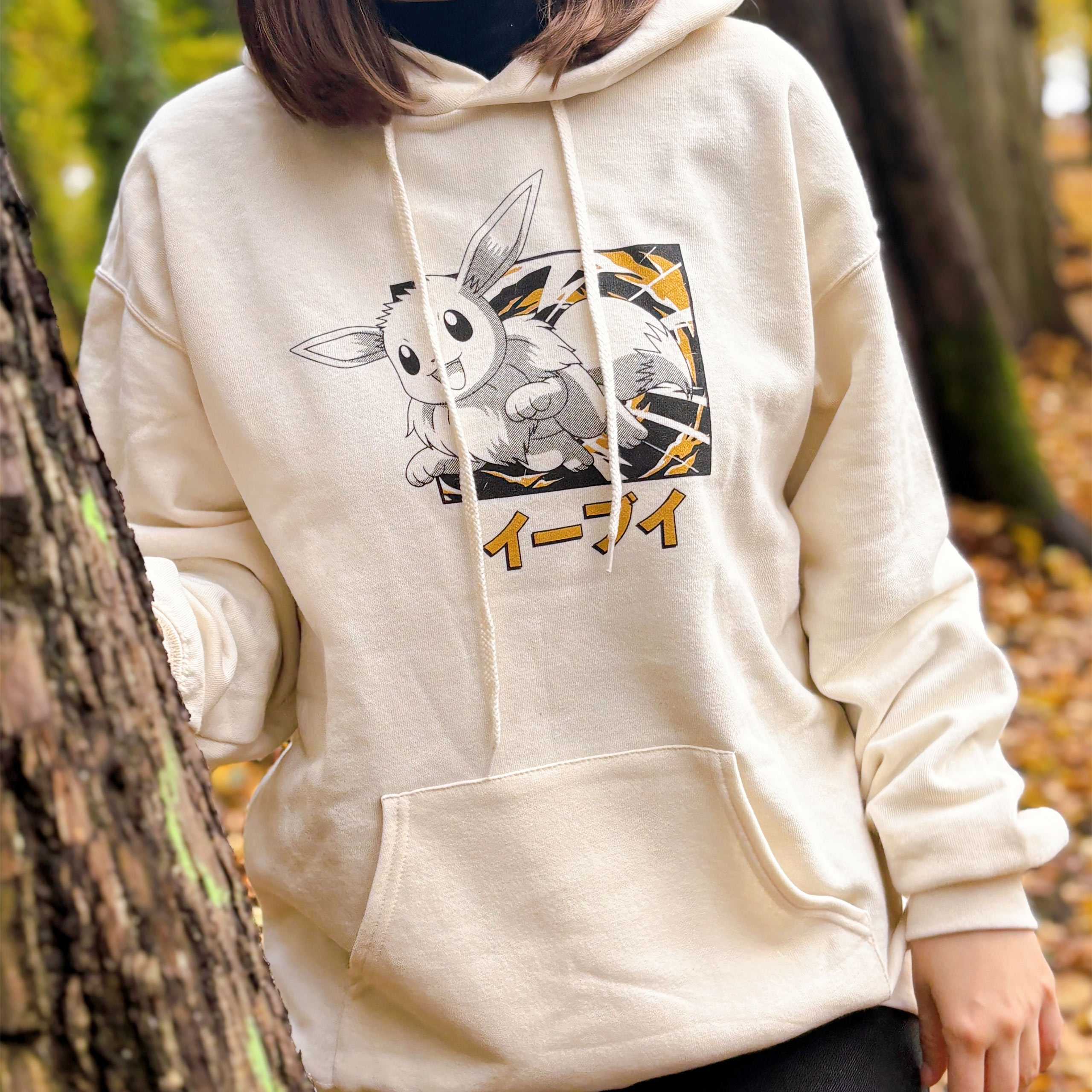 Pokémon - Eevee Evolution Katakana Hoodie