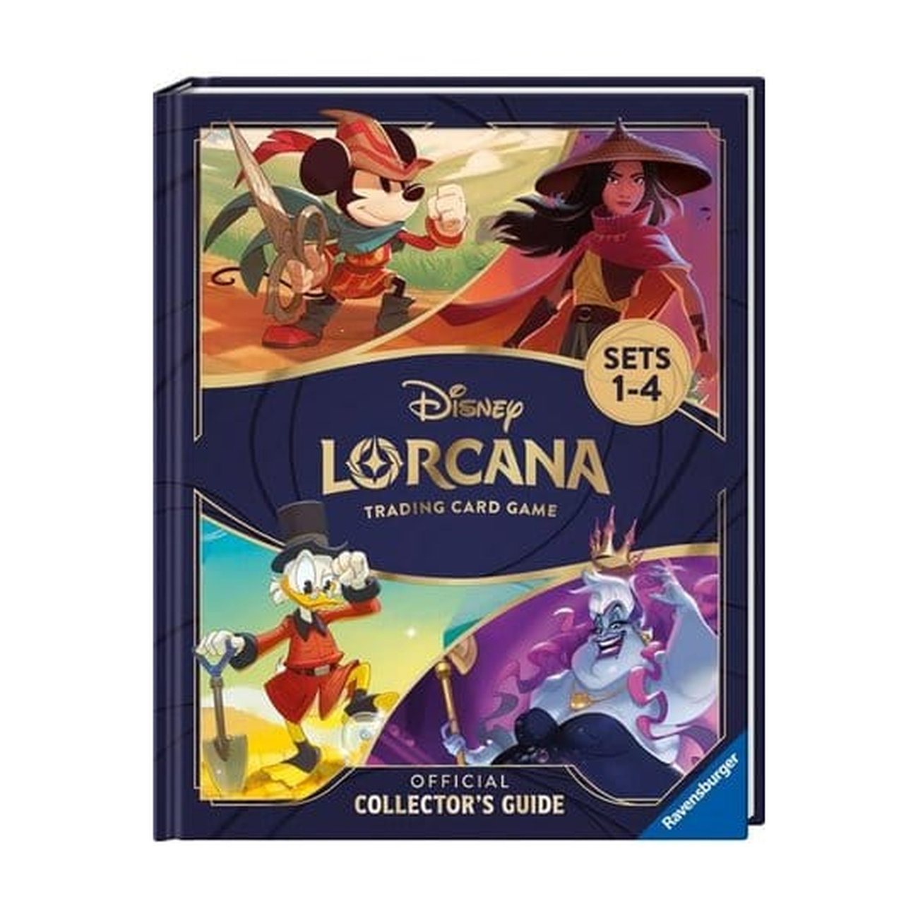 Disney Lorcana JCC Libro Guía oficial del coleccionista: Sets 1-4 *Versión en inglés*