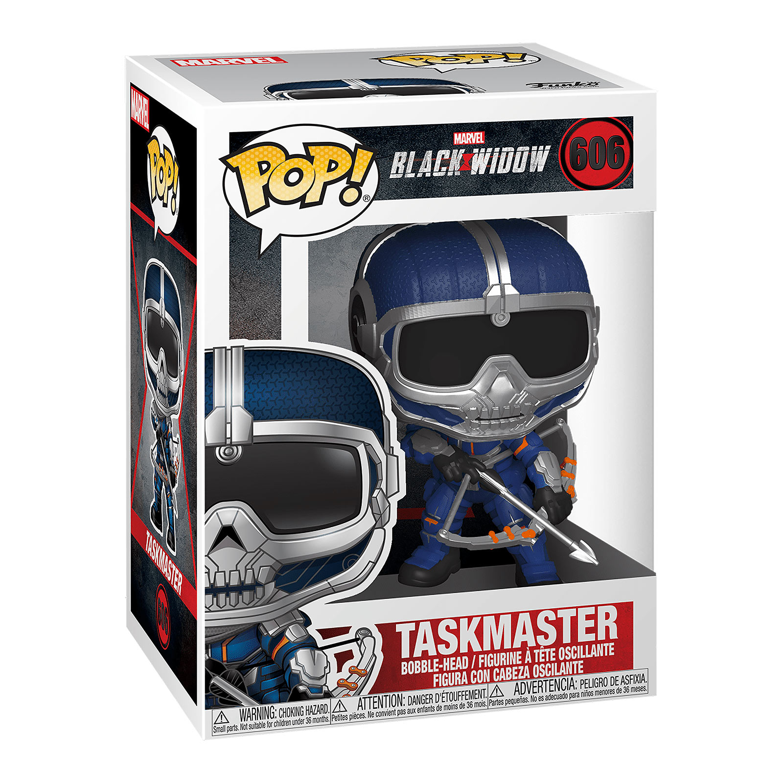 Black Widow - Taskmaster avec arc Funko Pop figurine à tête branlante