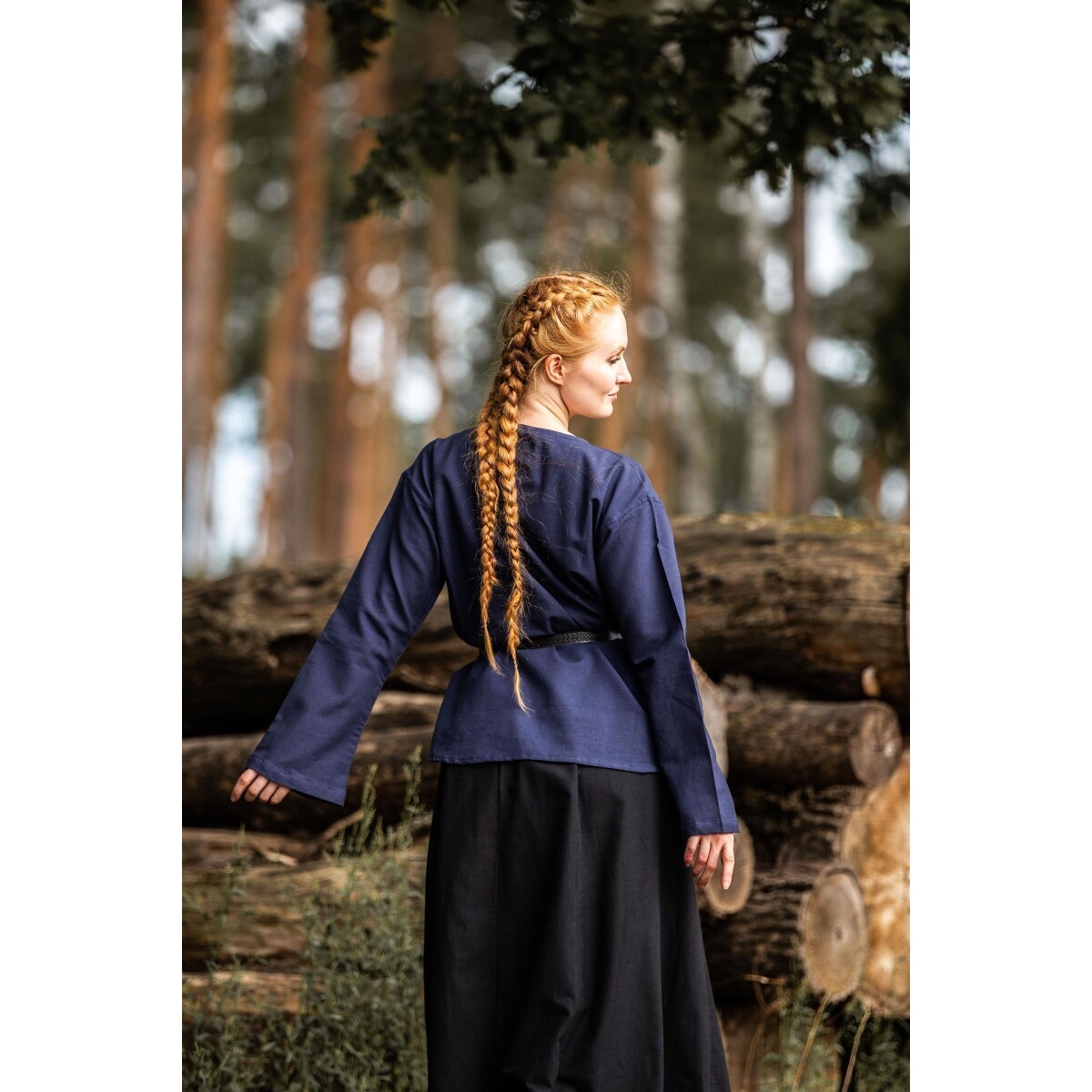 Medieval Blouse Tilda blue