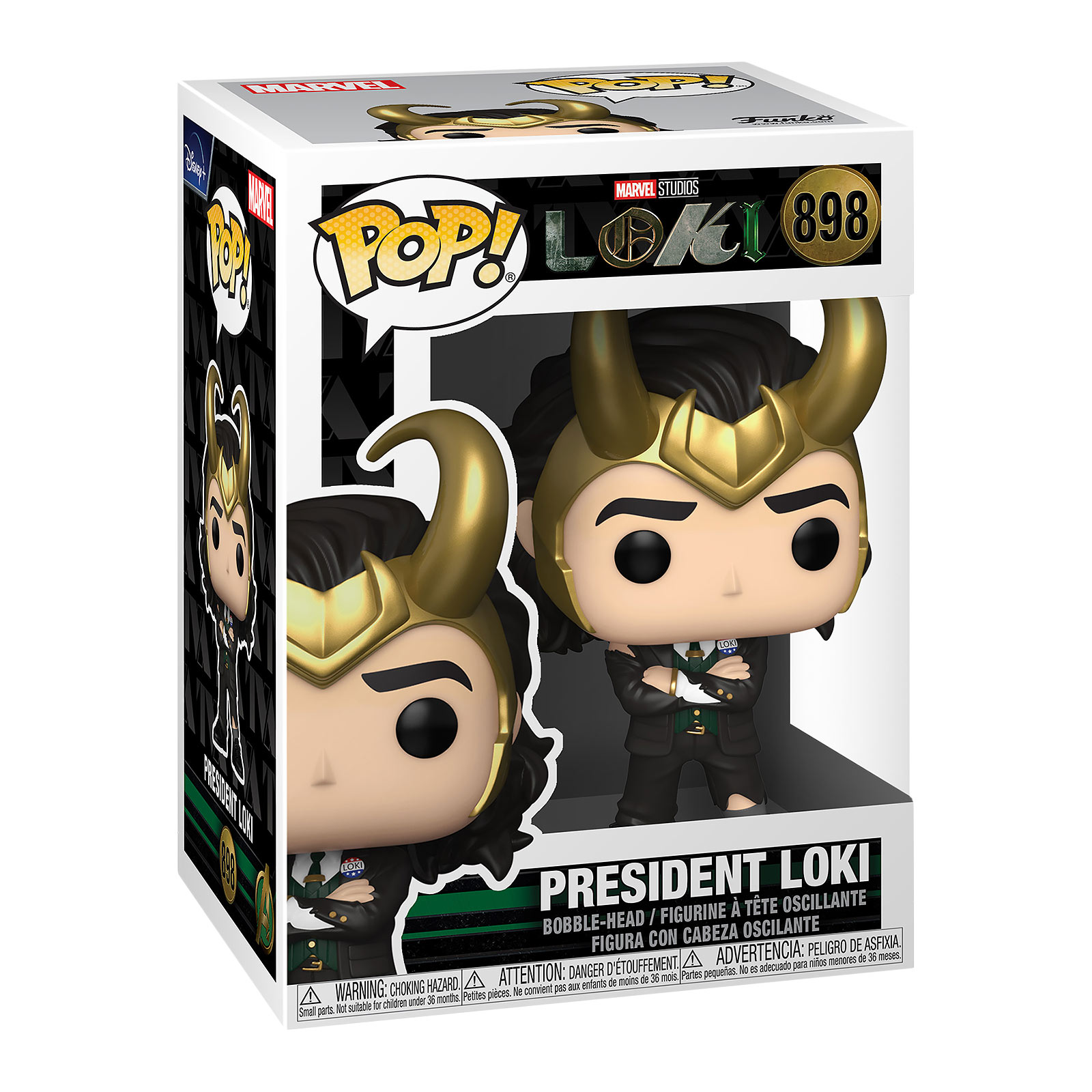 Marvel - Figurine Pop Funko du Président Loki