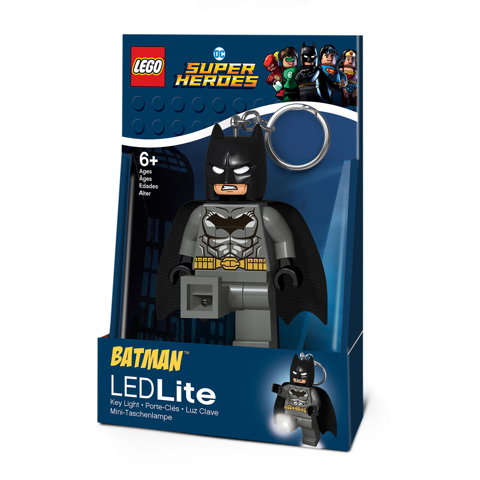 Batman - Super Heroes LEGO Sleutelhanger met Licht