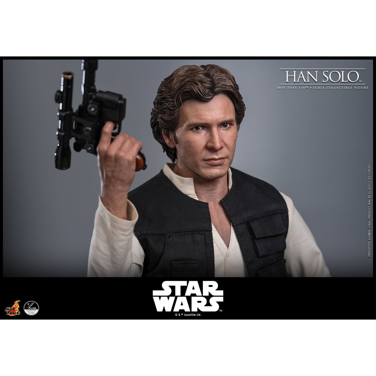 Star Wars Episodio IV - Figura de acción de Han Solo 1:4
