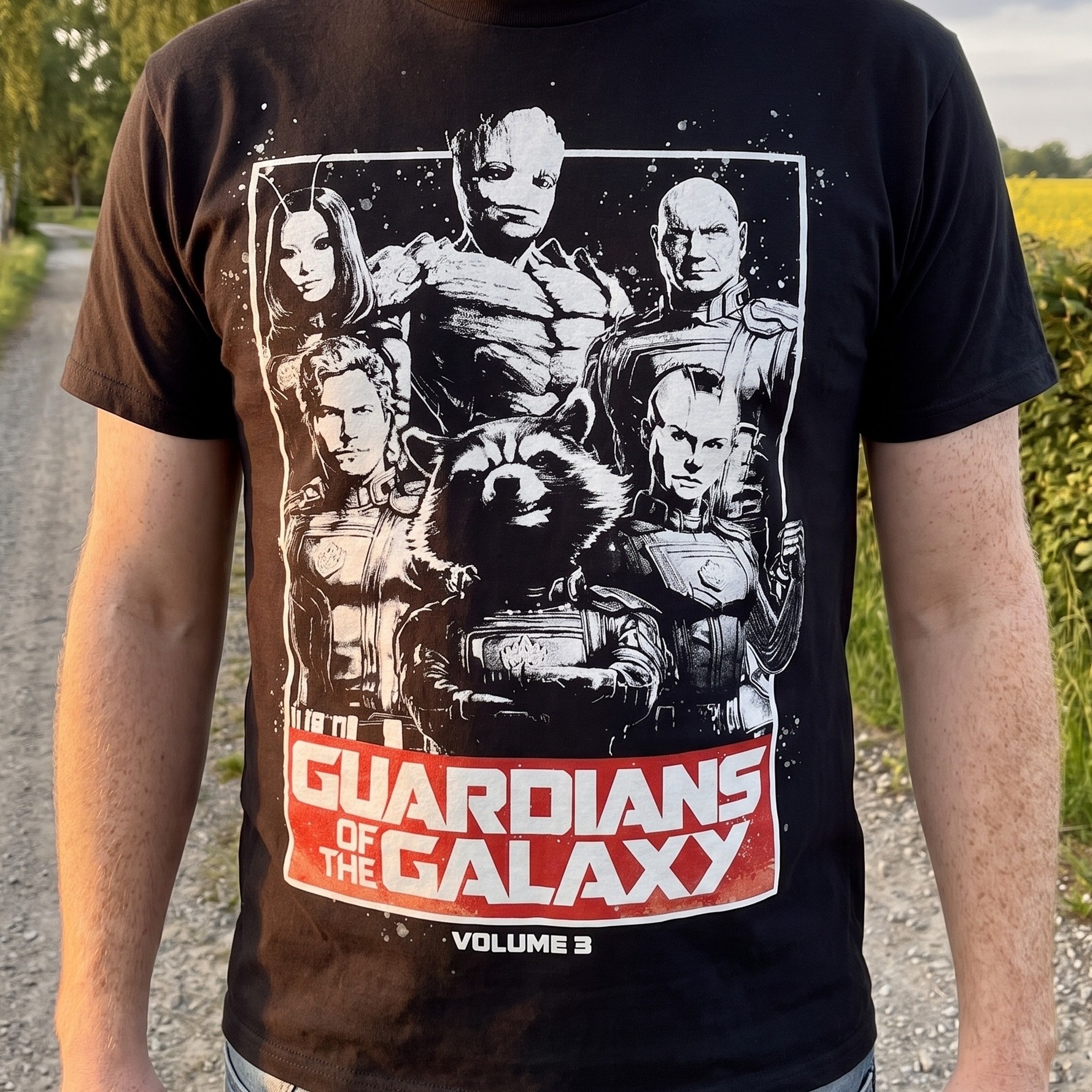 Guardians Vol. 3 T-Shirt Black - Guardians of the Galaxy