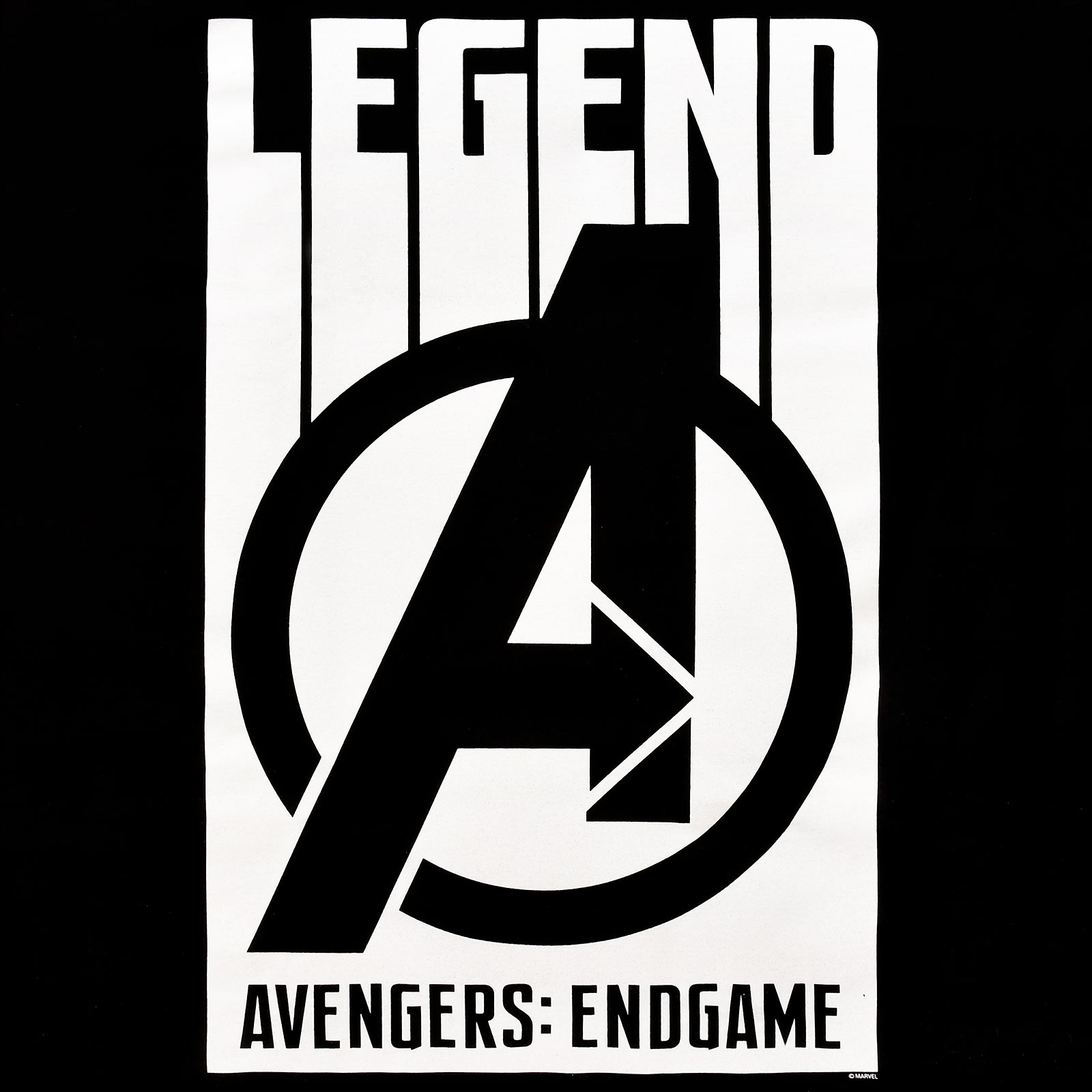 Avengers - T-shirt Legend noir