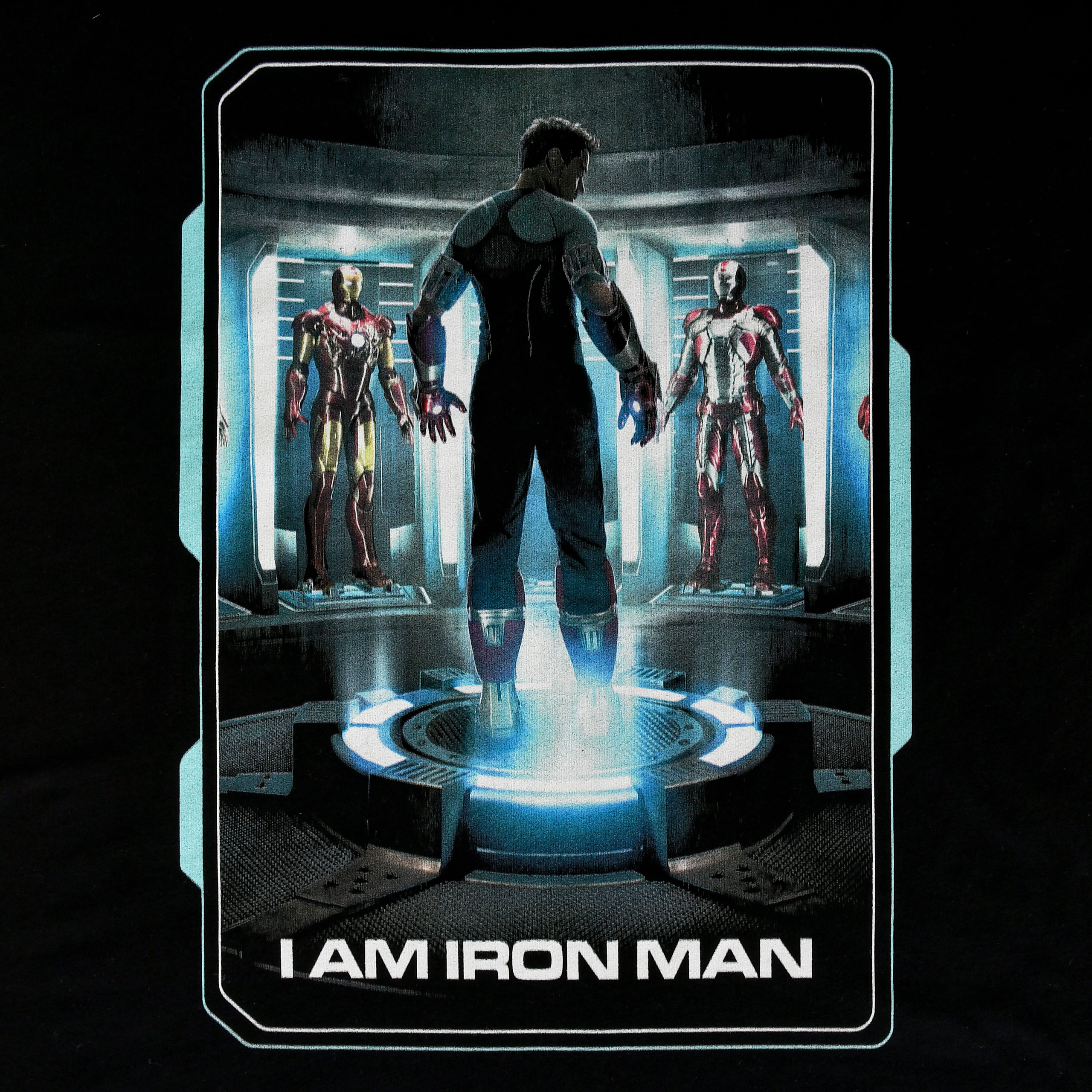 Iron Man - I Am Iron Man T-Shirt schwarz