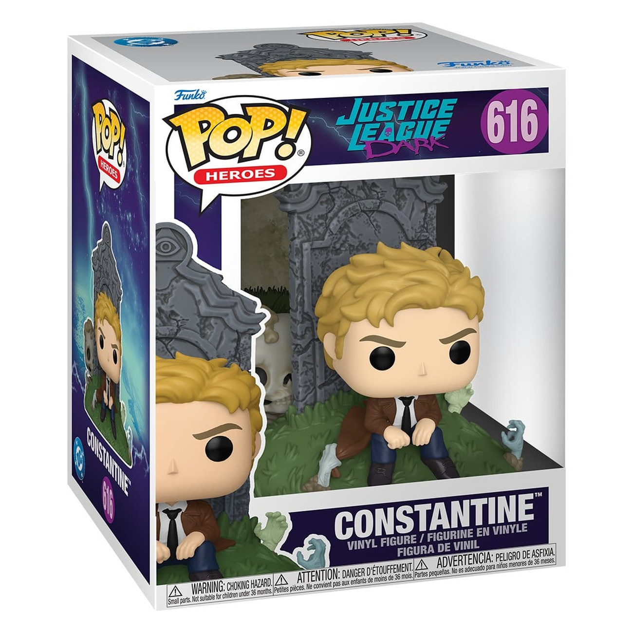 Justice League Dark POP! Deluxe Vinyl Figur Constantine 9 cm