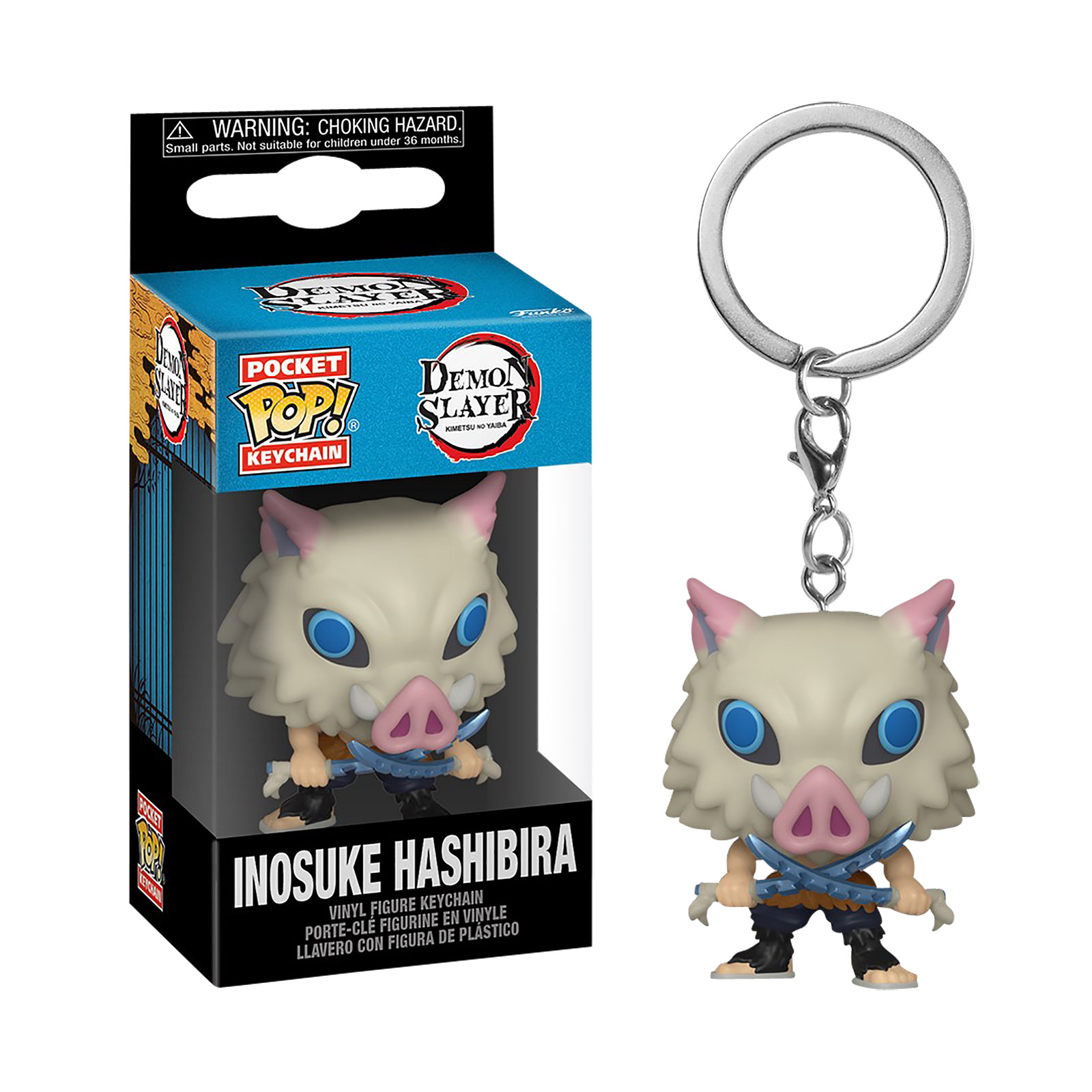 Demon Slayer - Inosuke Funko Pop Sleutelhanger