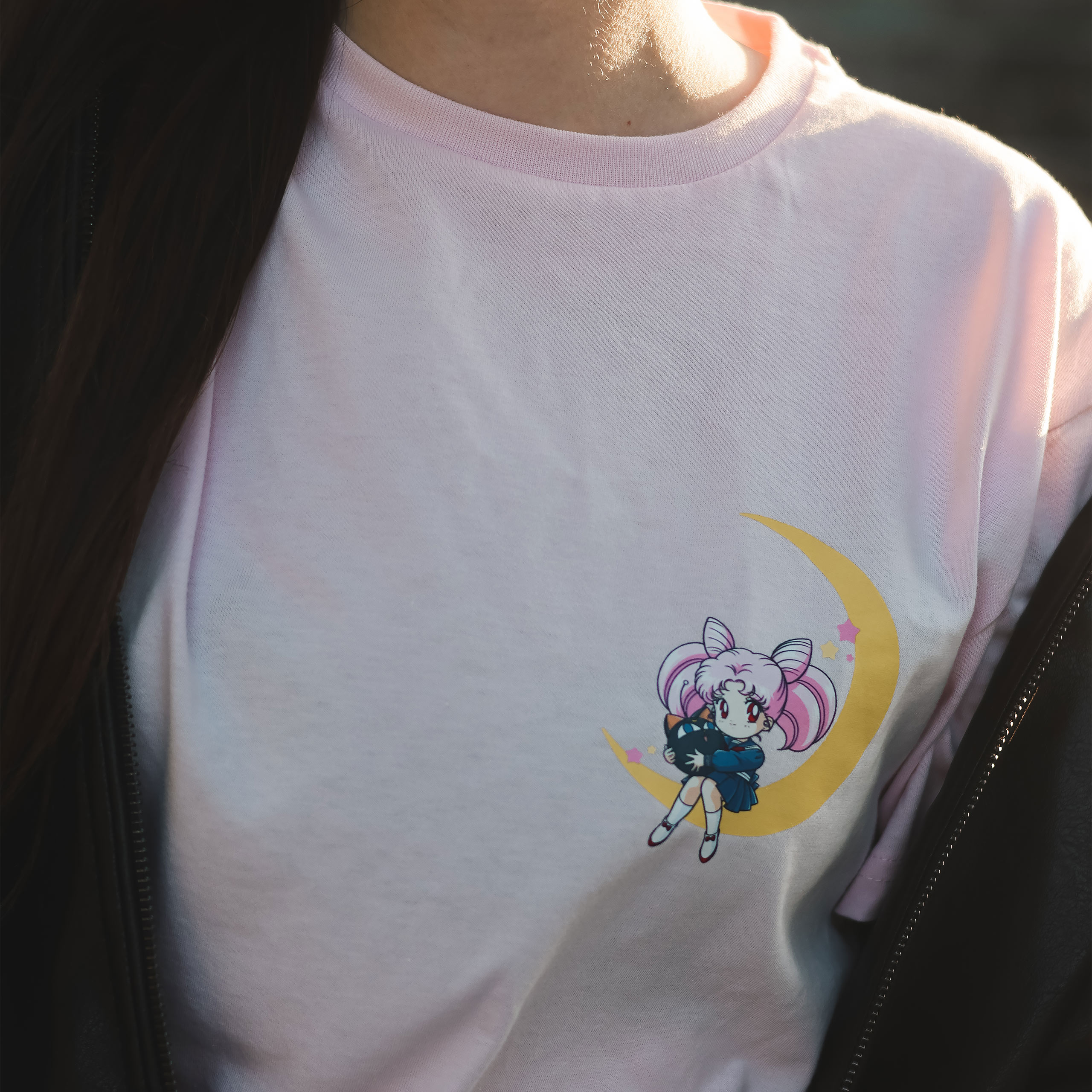 T-shirt Sailor Moon Chibiusa rosa
