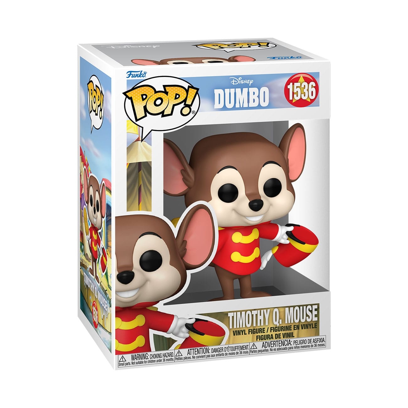 Dumbo POP! Disney Vinyl Figure Timothy Q. Mouse 9 cm