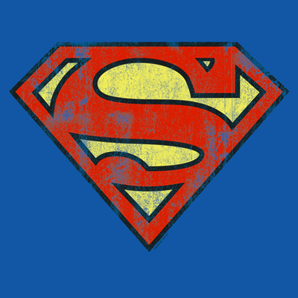 Superman Logo Kinder T-Shirt