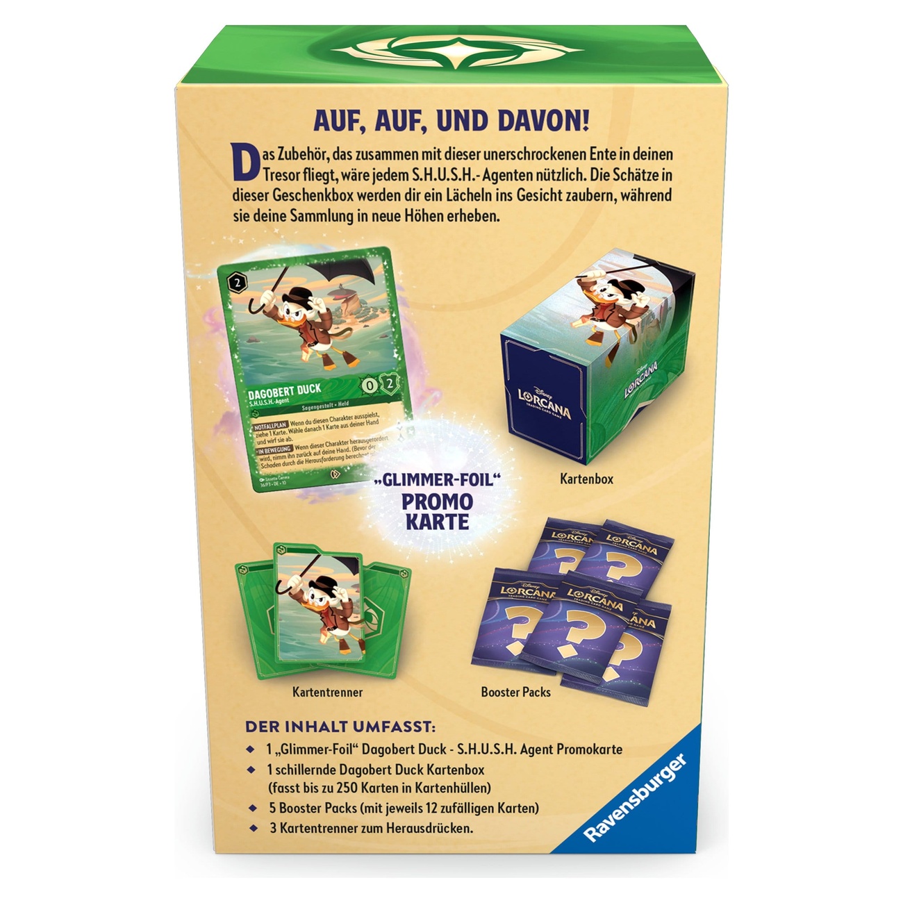 Disney Lorcana TCG Dagobert Duck Geschenkbox *Deutsche Edition*