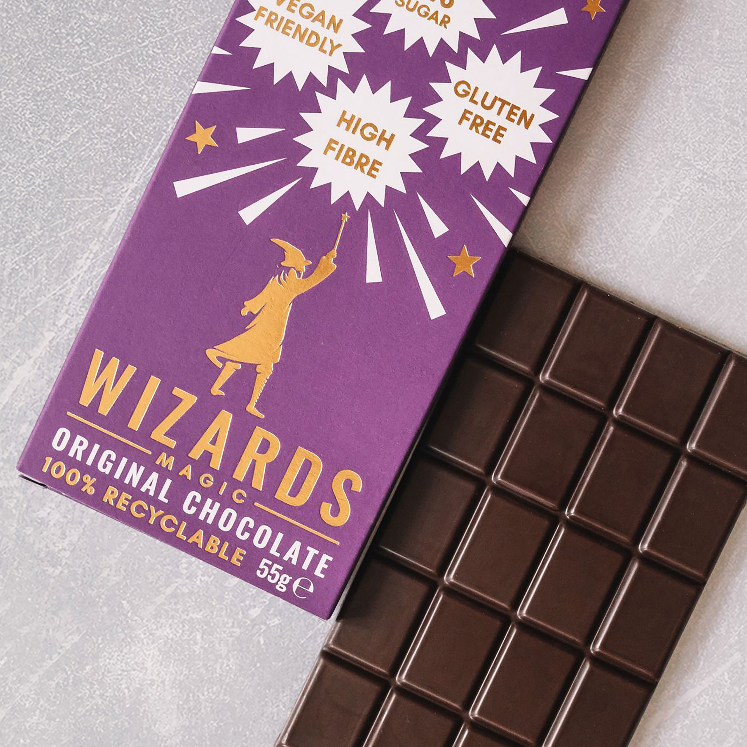 Wizards Magic - Chocolat Original 12 Tablettes