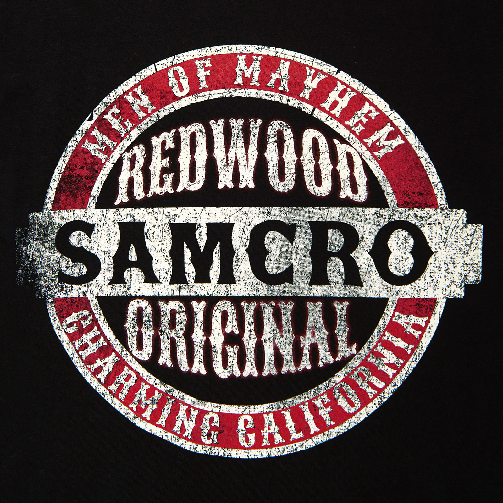 Sons of Anarchy - Samcro Redwood Original T-Shirt schwarz