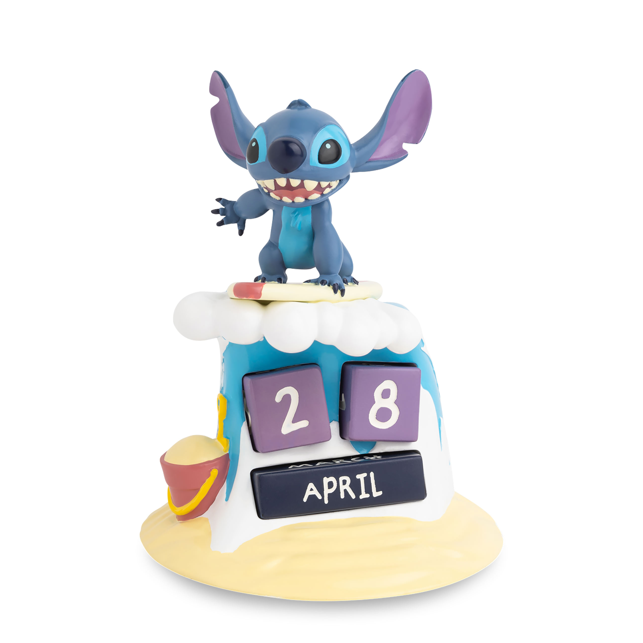 Stitch Surfer 3D Annual Calendar - Lilo & Stitch