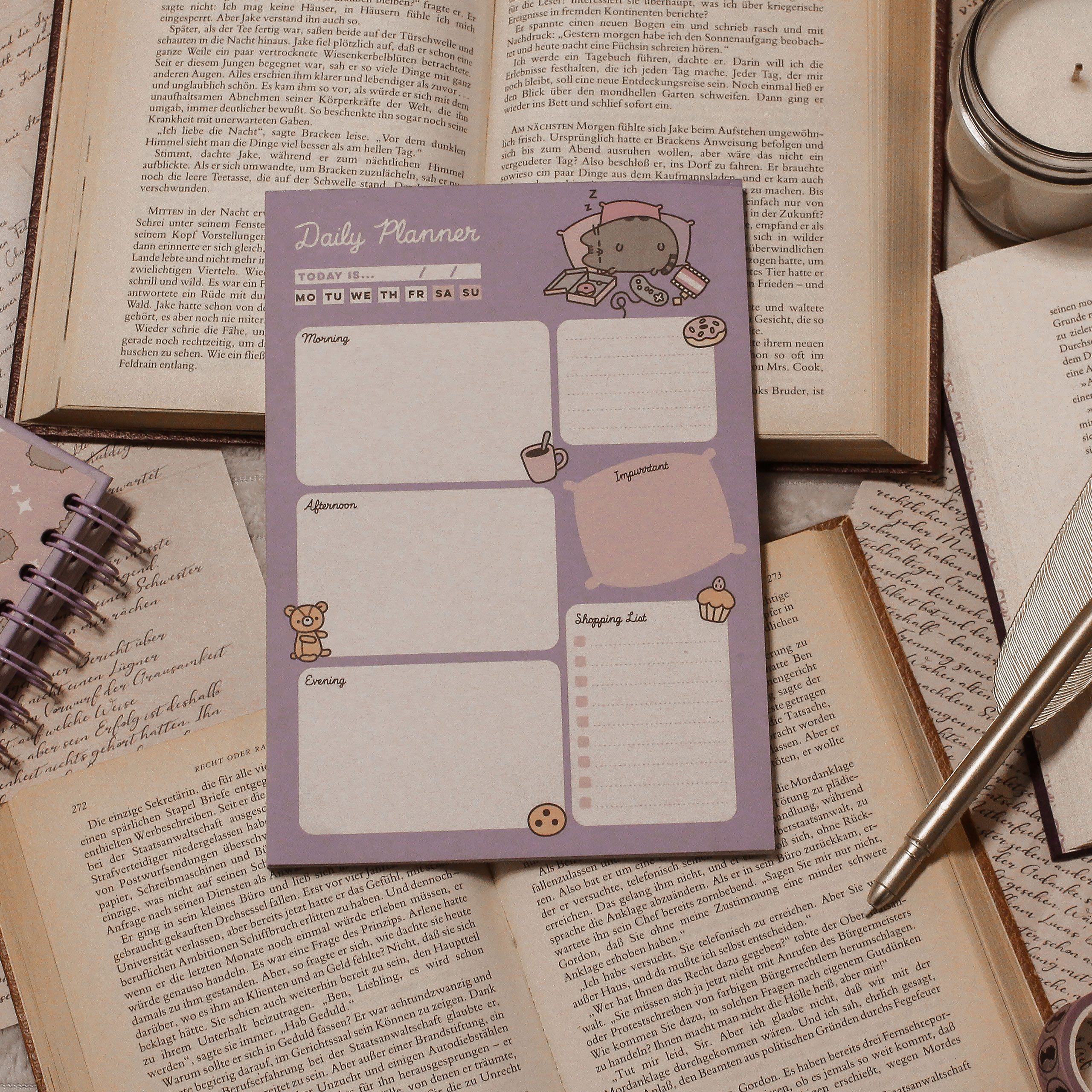 Pusheen - Sleep Daily Planner