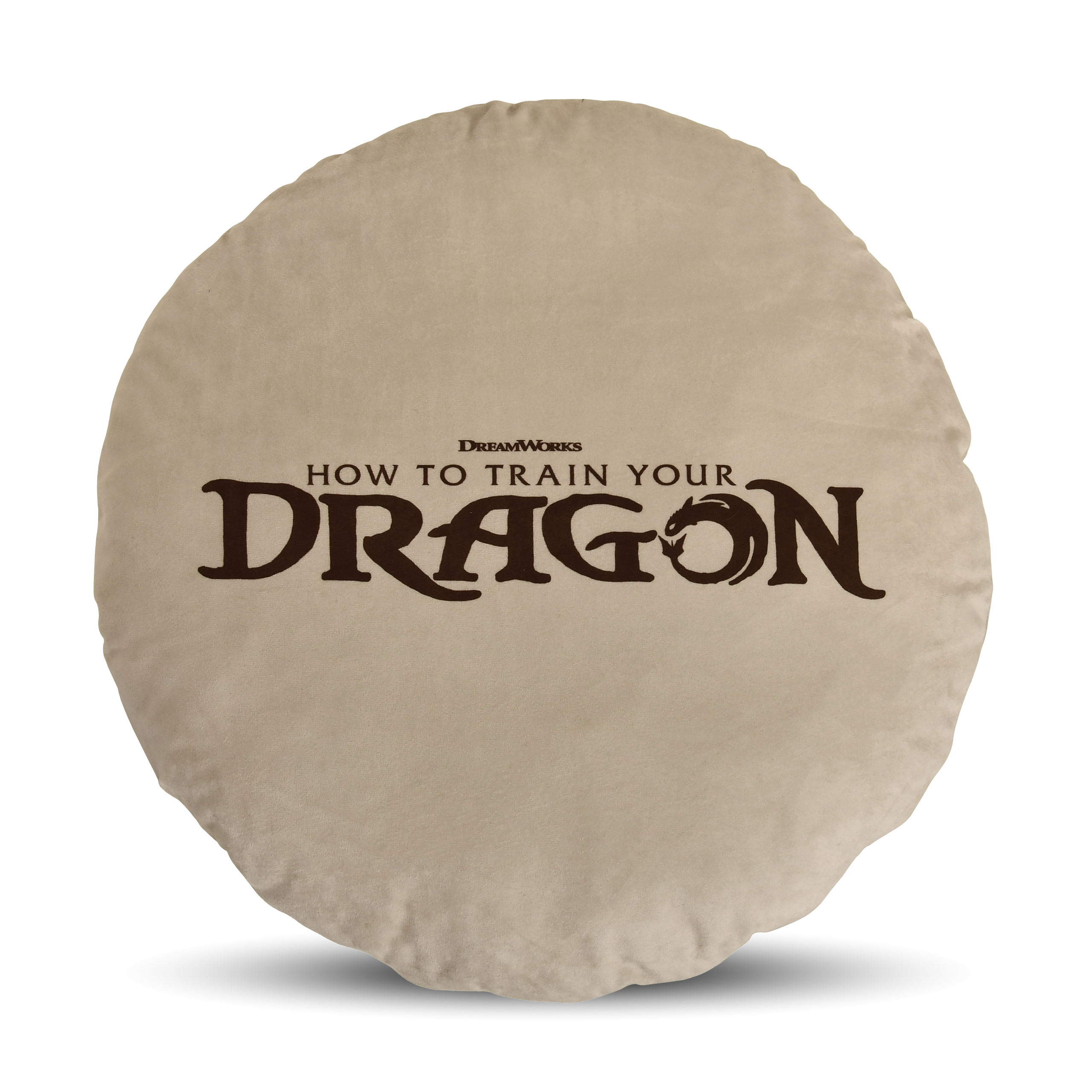 Dragon Trainer - Cuscino Simbolo Albero del Mondo Marrone