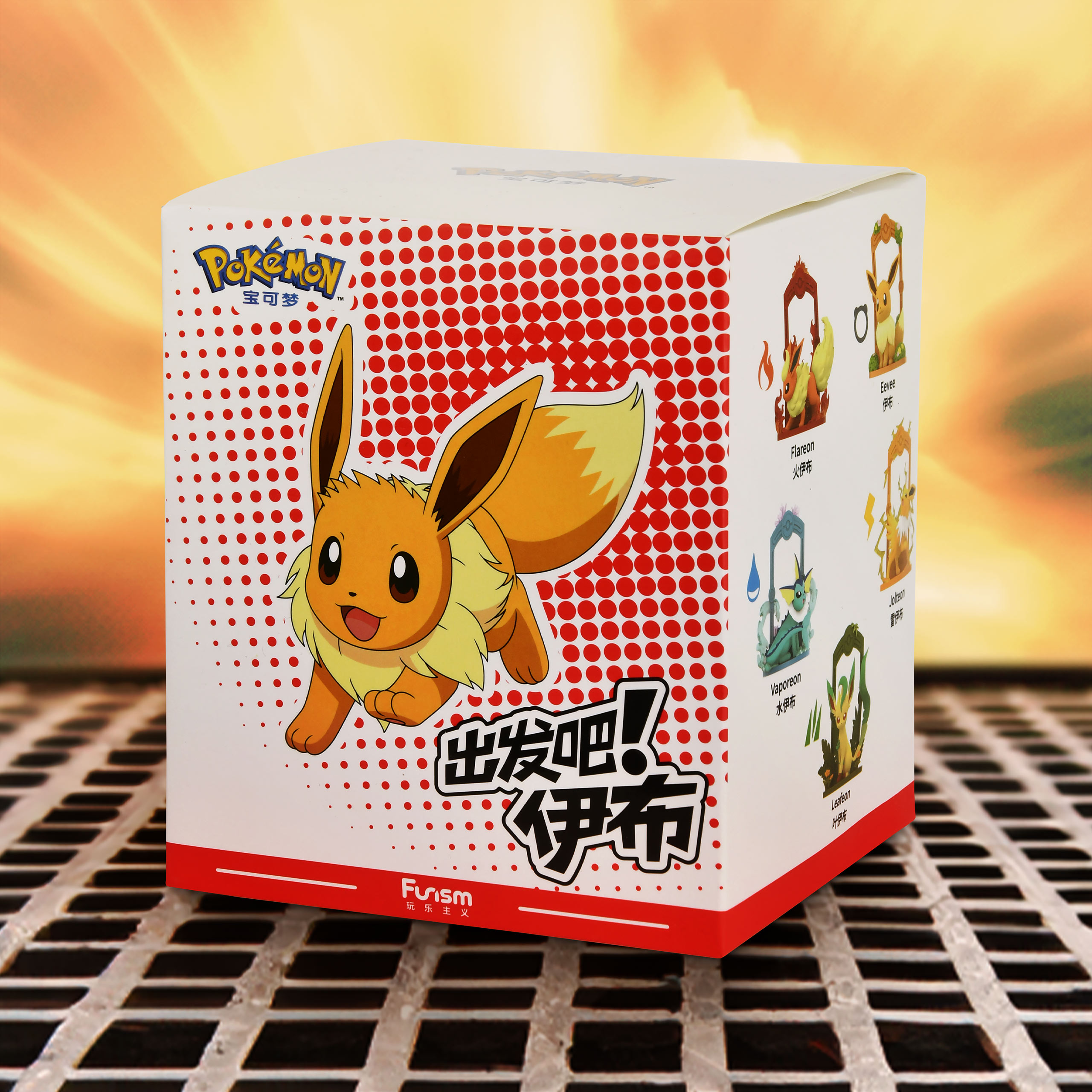 Pokemon - Evoli Evolution Collection Mystery Figur