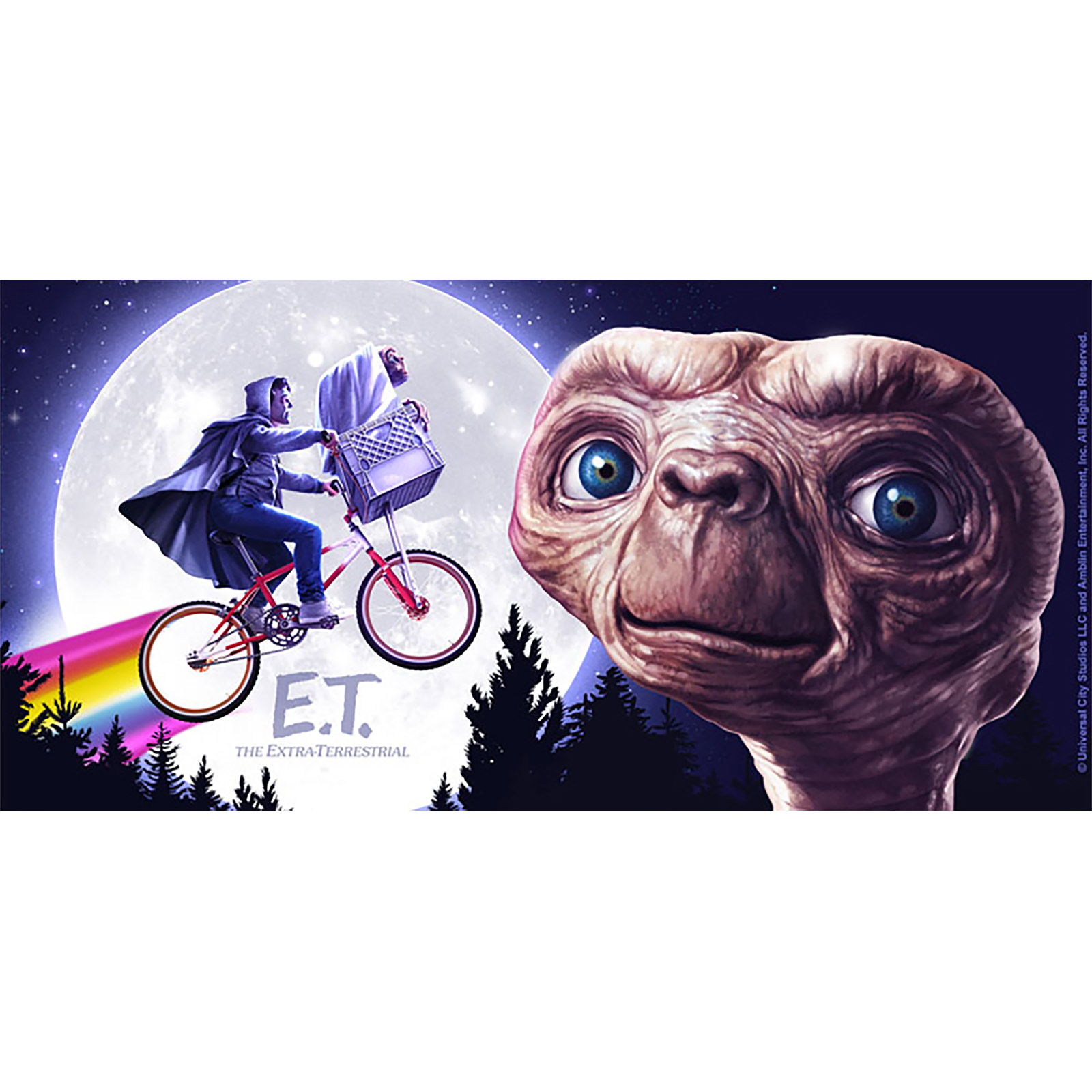 E.T. - Tasse Vol Arc-en-ciel