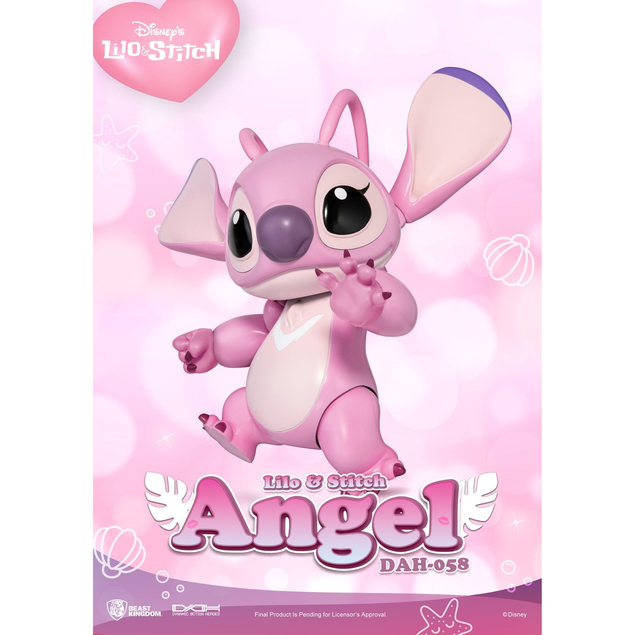 Disney Dynamic 8ction Heroes action figure 1/9 Angel (Lilo & Stitch) 16 cm