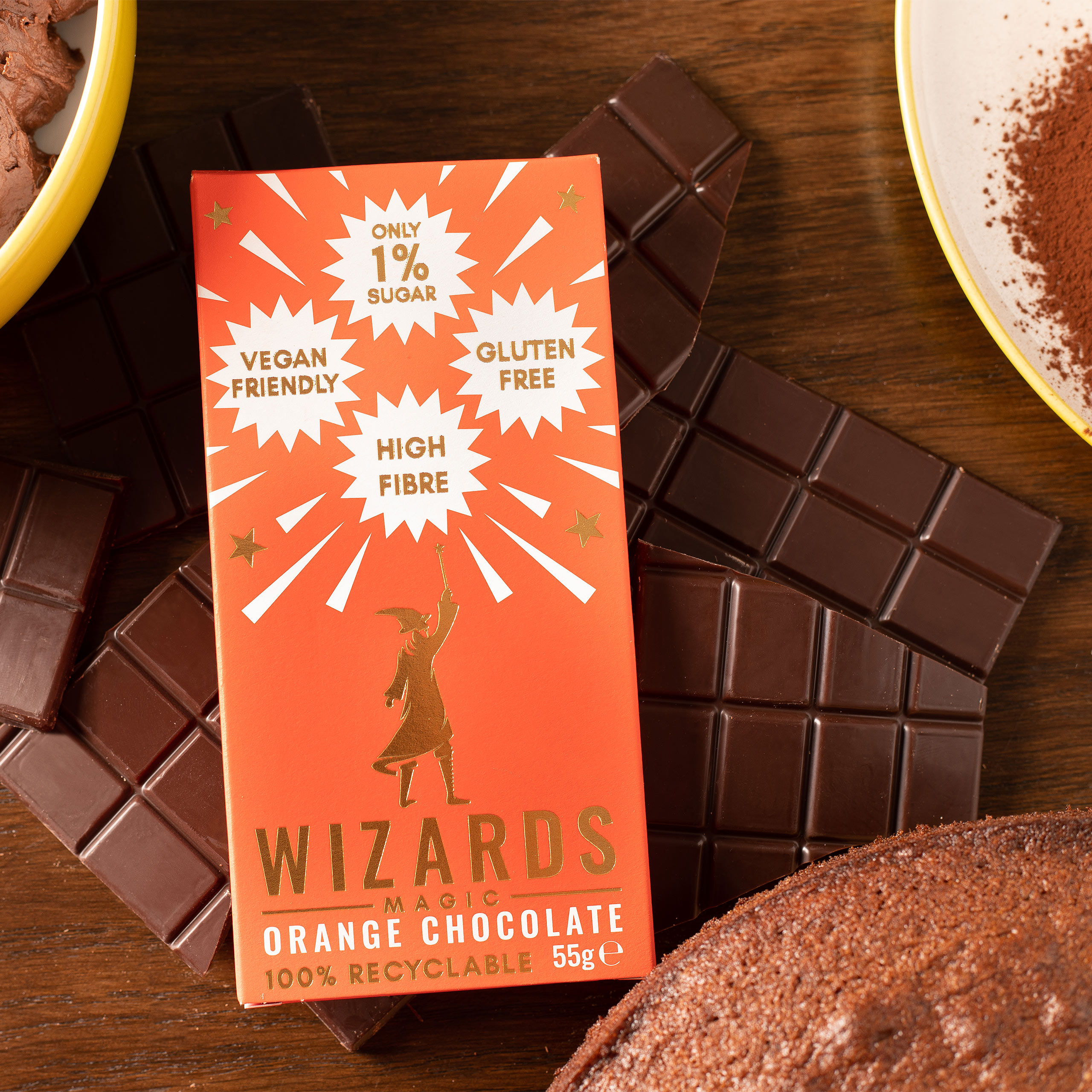 Wizards Magic - Chocolat à l'orange 12 tablettes