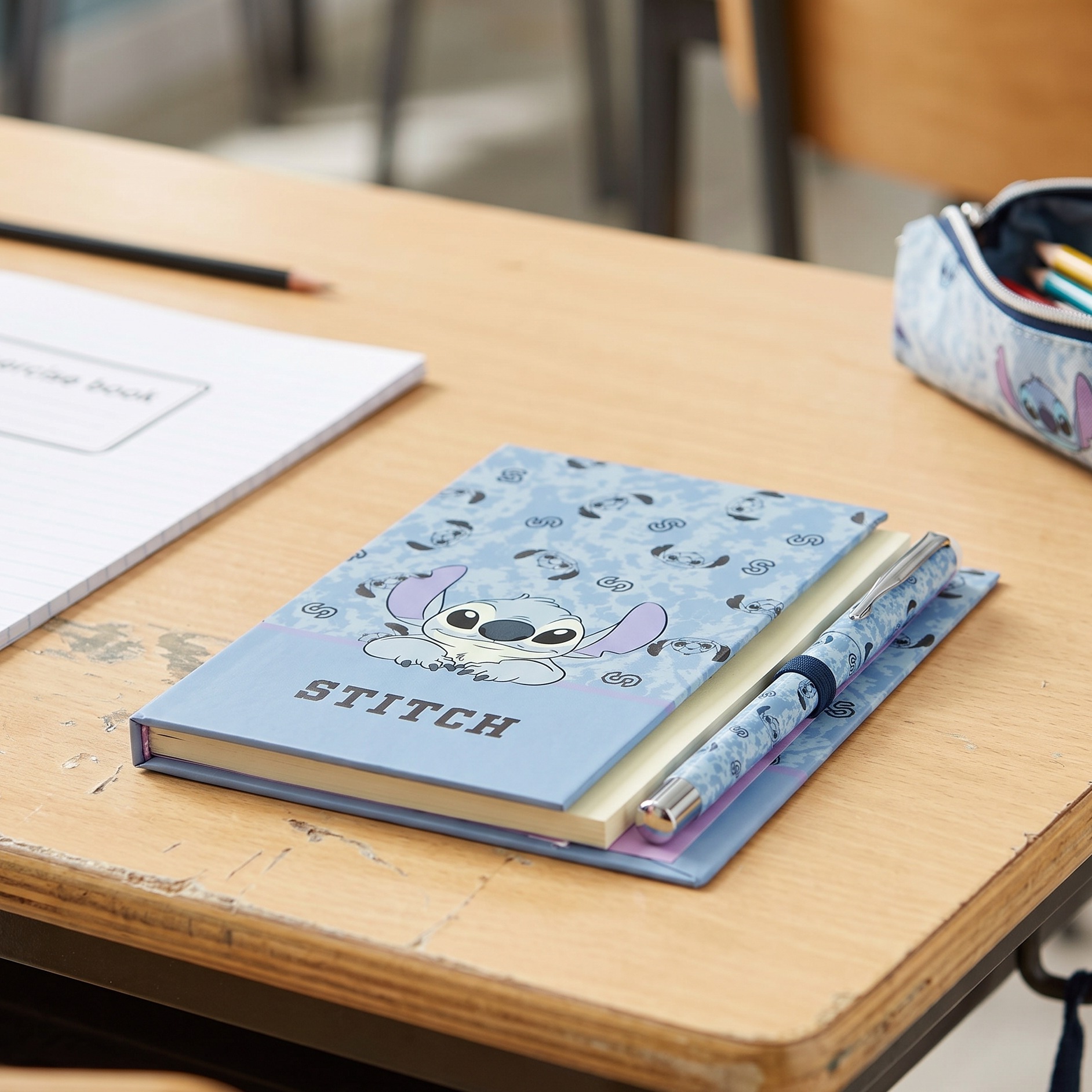 Set blocchi per appunti Stitch con penna - Lilo & Stitch