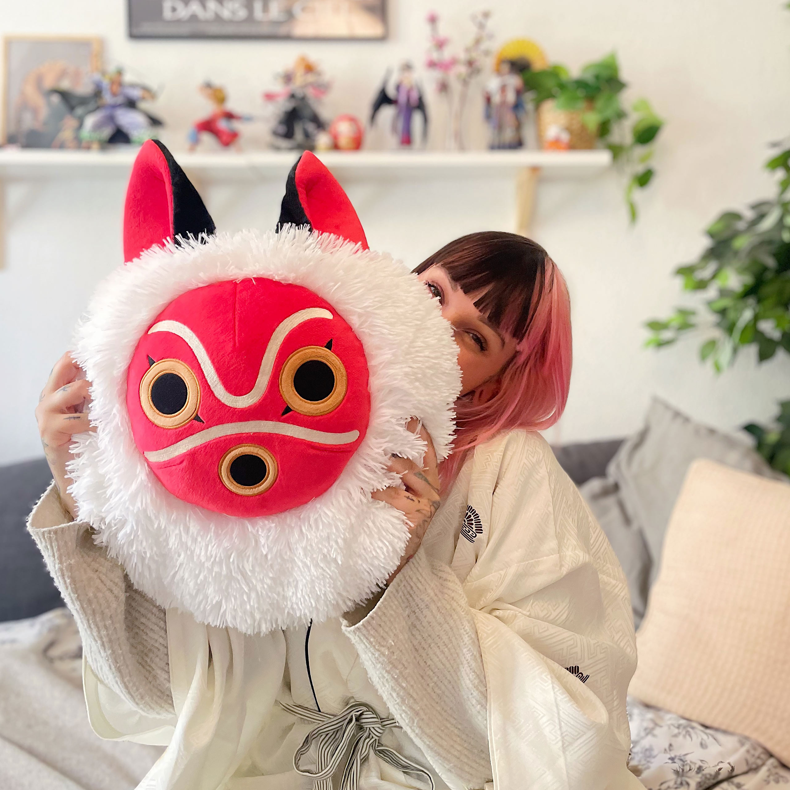 Prinses Mononoke - San's Masker Kussen