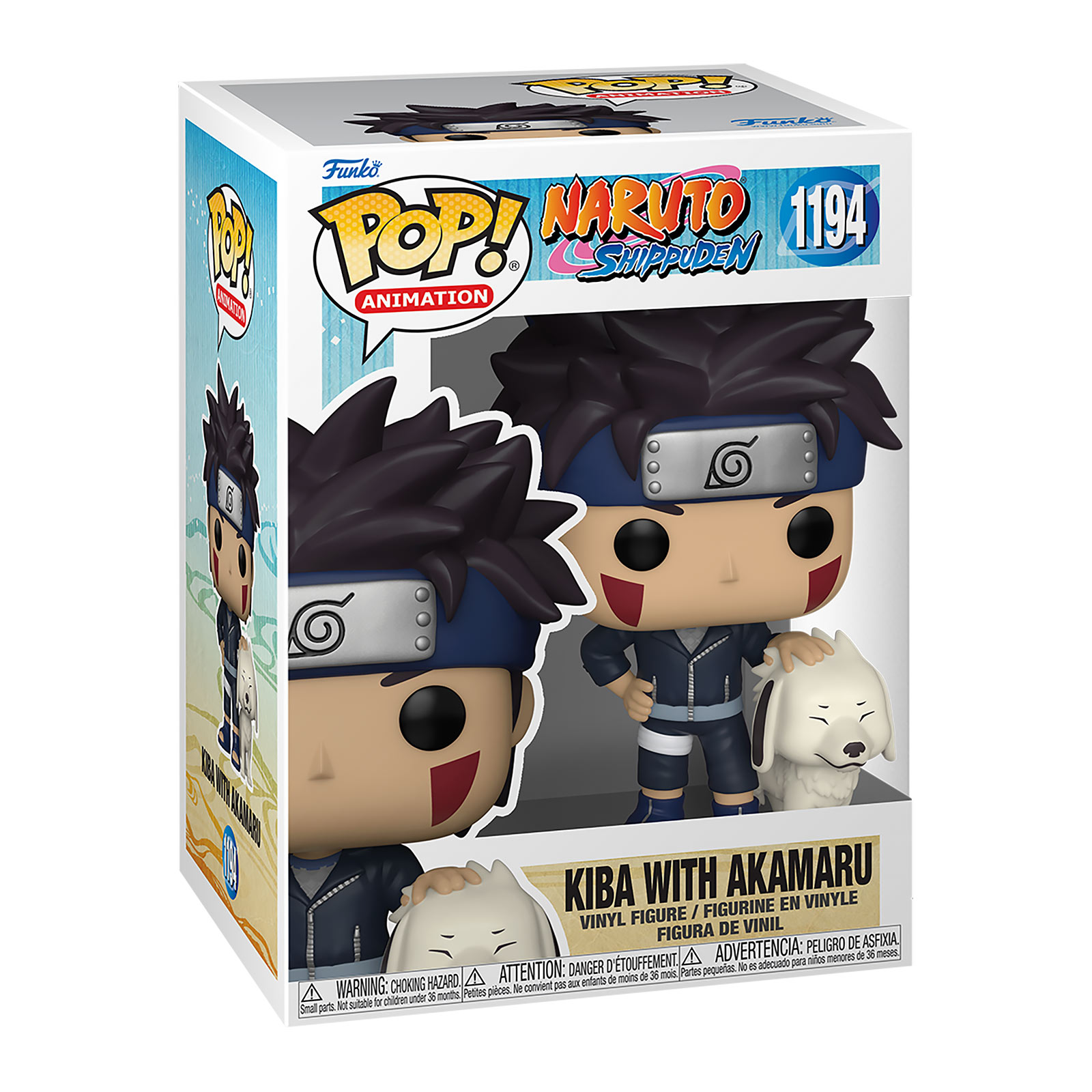 Naruto - Kiba met Akamaru Funko Pop-figuur