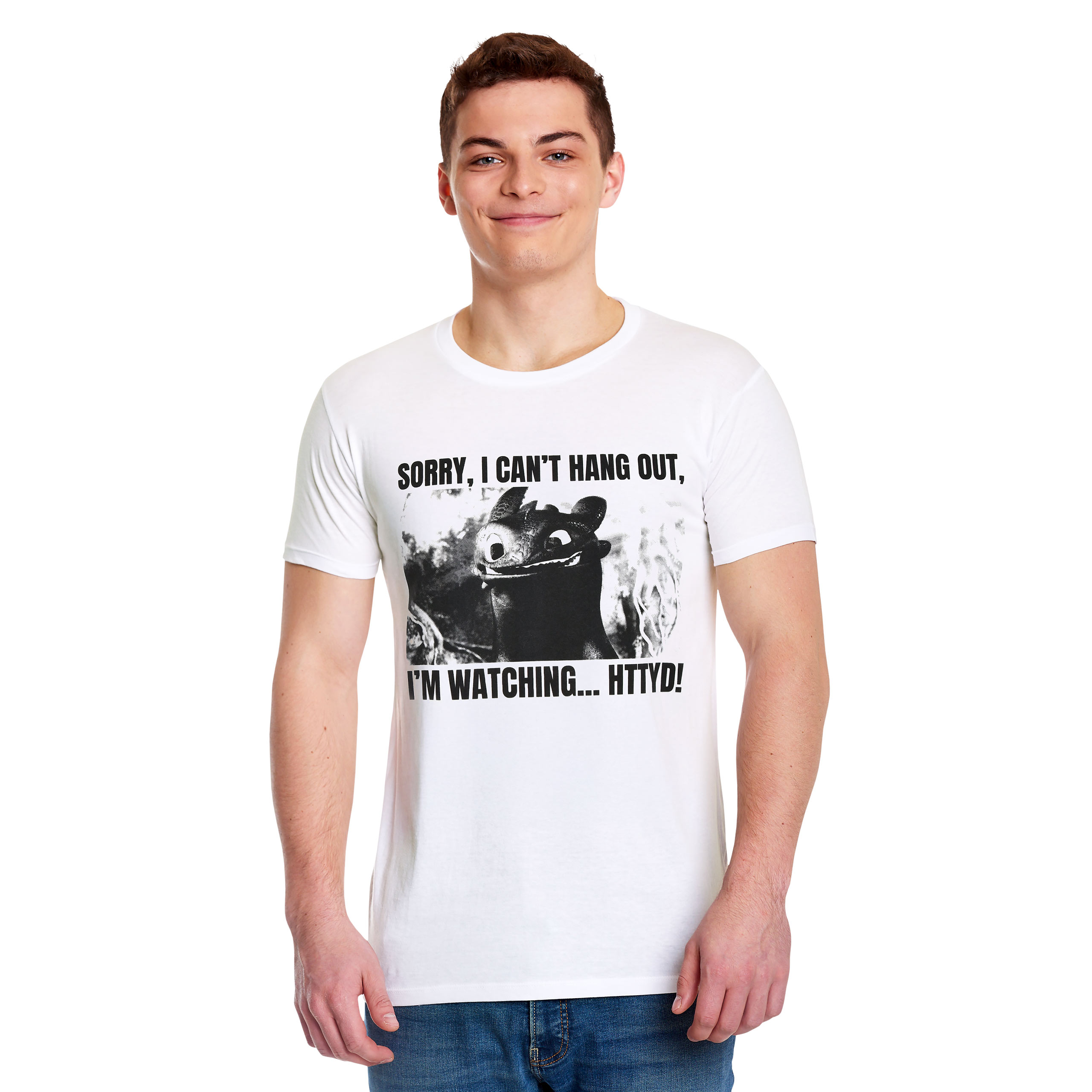 Camiseta Toothless Watching HTTYD - Cómo entrenar a tu dragón