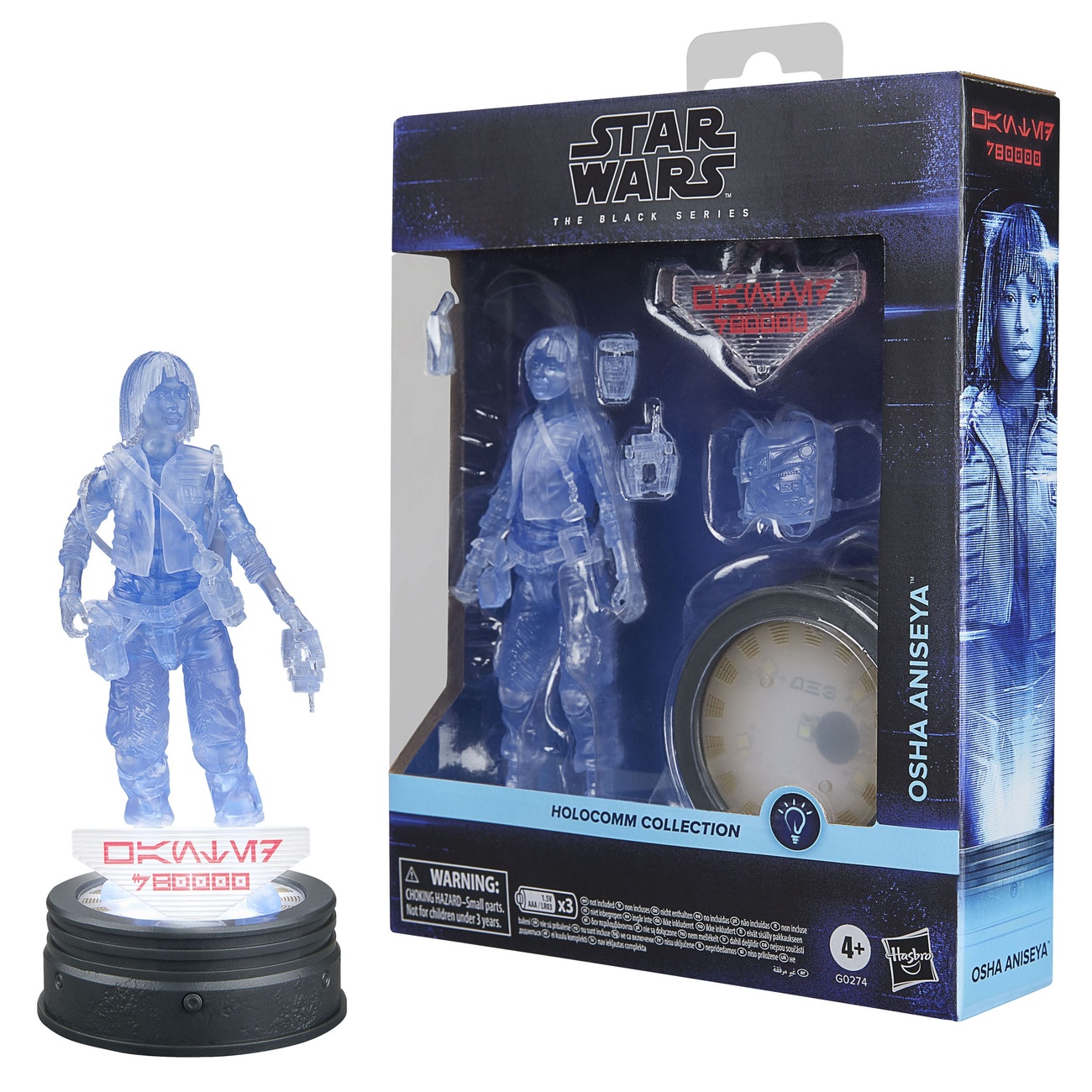 Star Wars Black Series Holocomm Collection Action Figure Osha Aniseya 15 cm